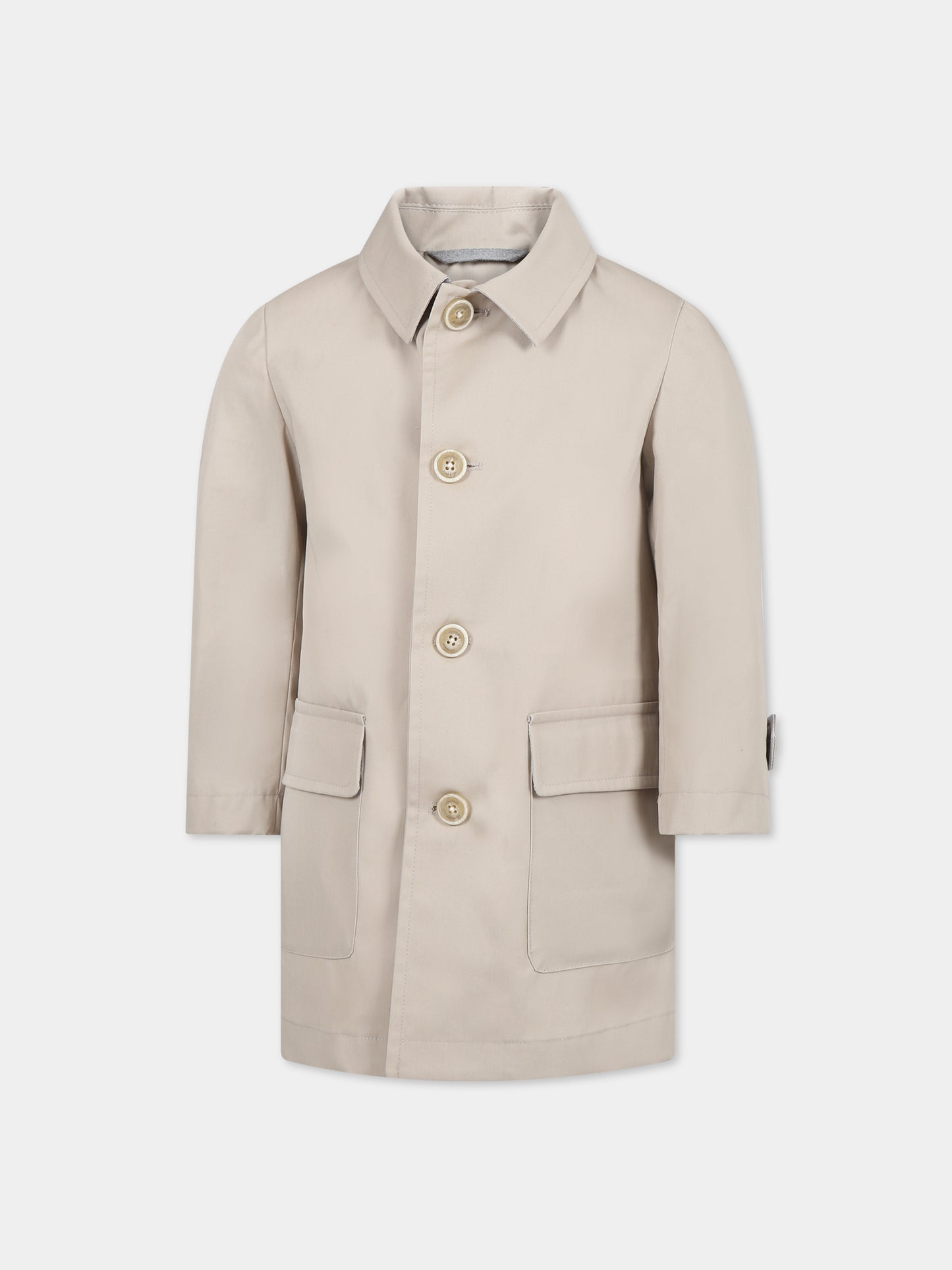 Cappotto beige per bambino,Eleventy,ES2P70 G0081 113