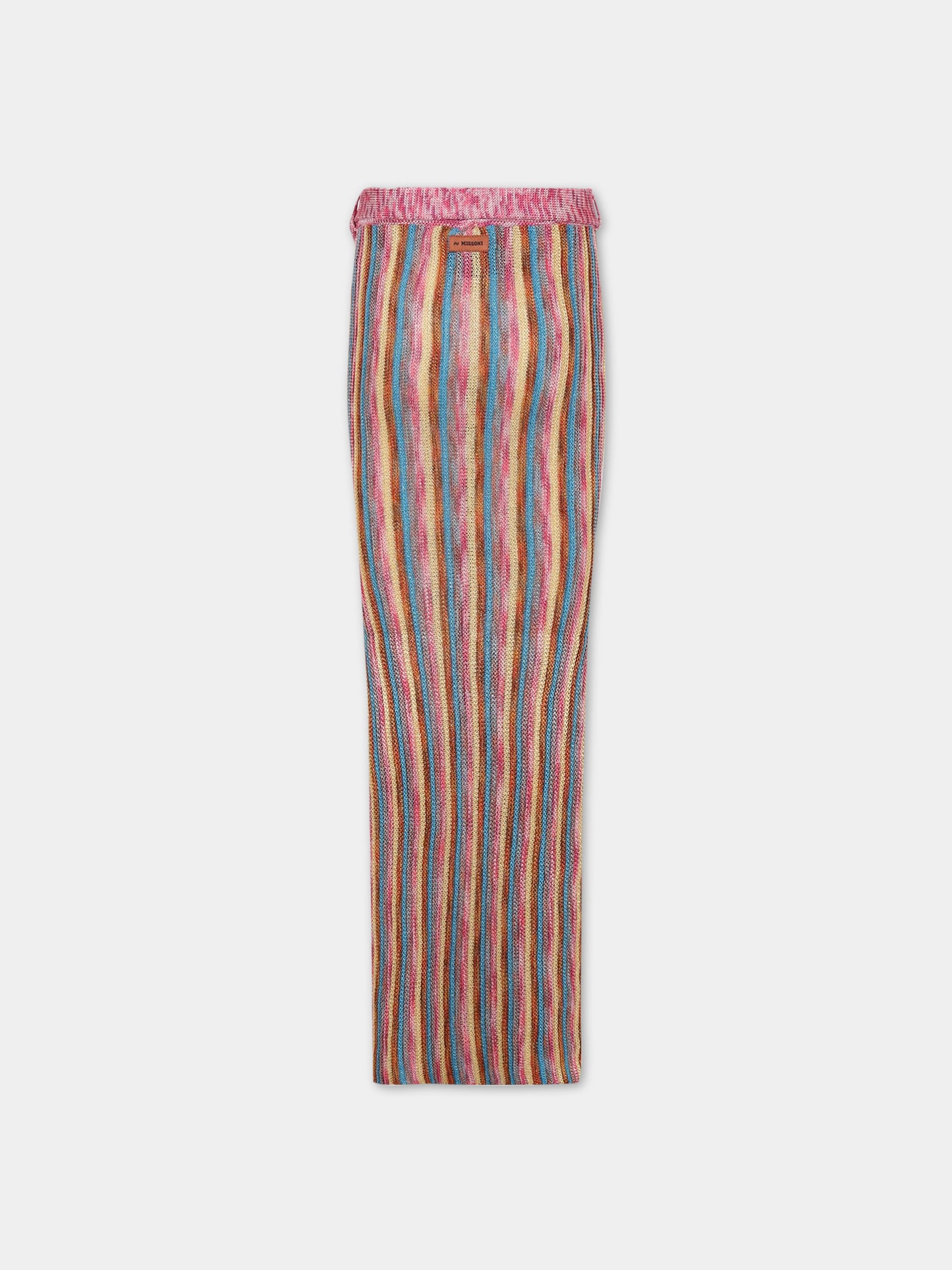 Gonna per bambina con logo,Missoni,MS7A60 X0097 999