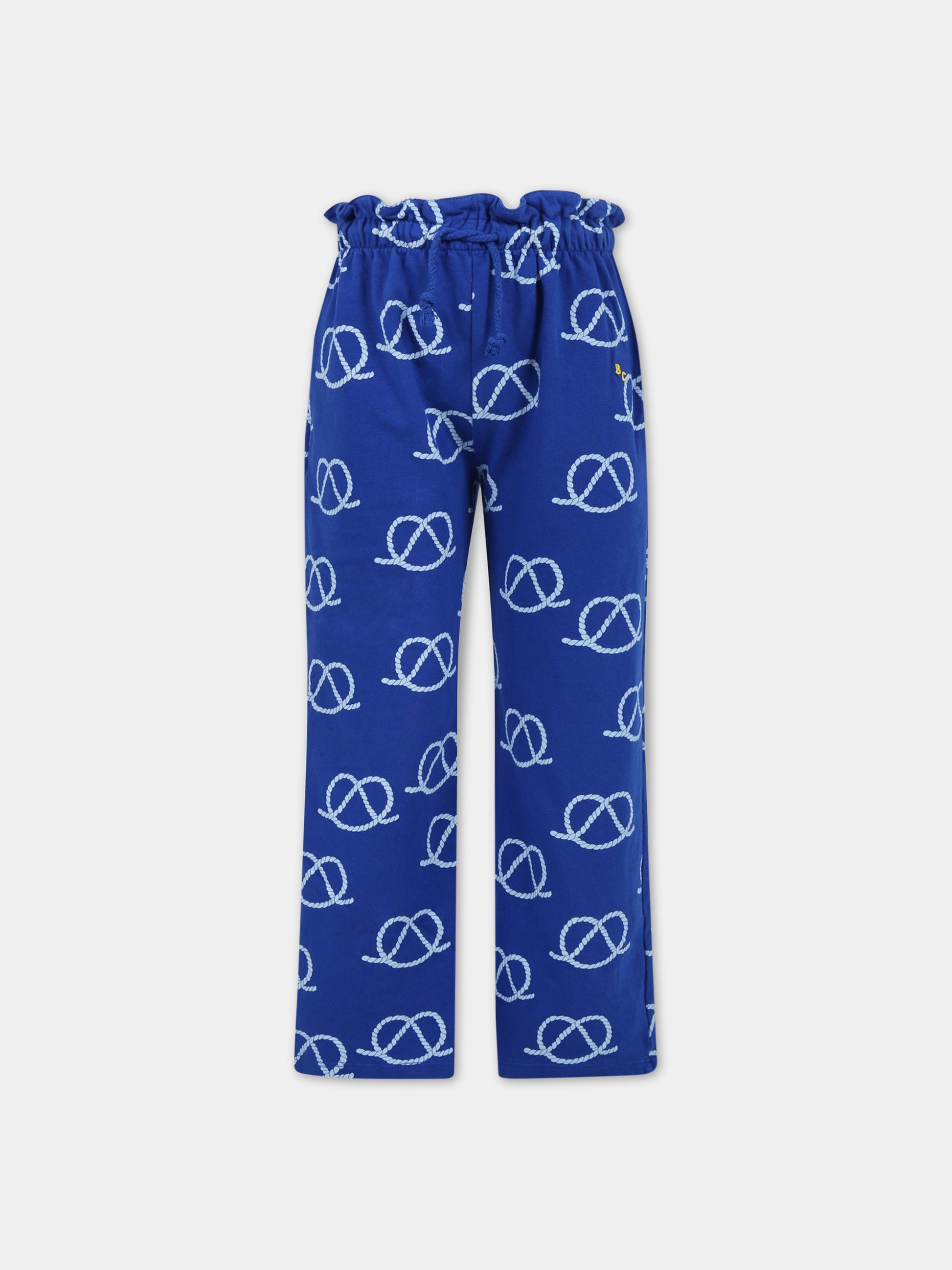 Pantaloni blu per bambina,Bobo Choses,123AC086