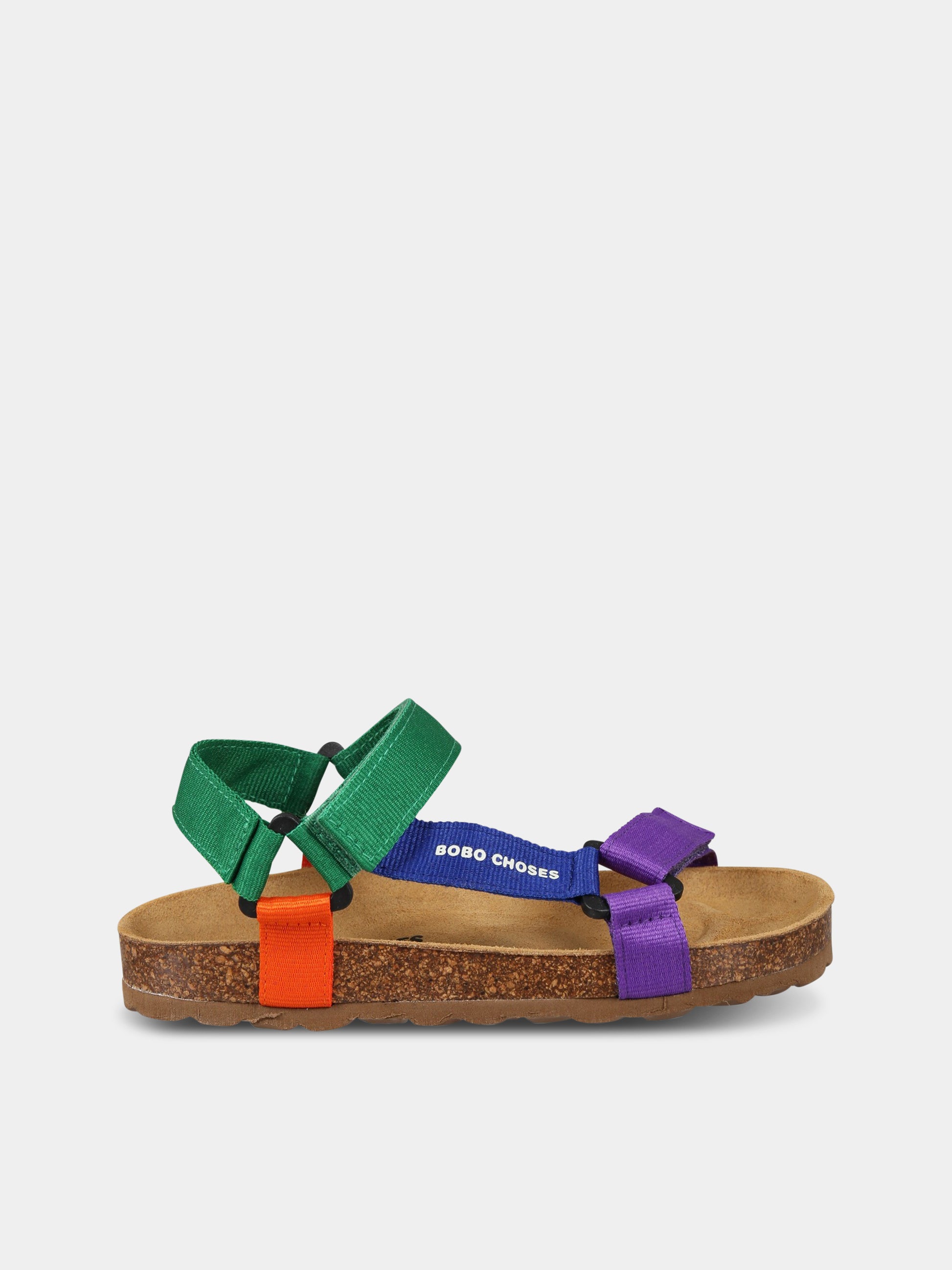 Sandali multicolor per bambini con logo,Bobo Choses,123AI020
