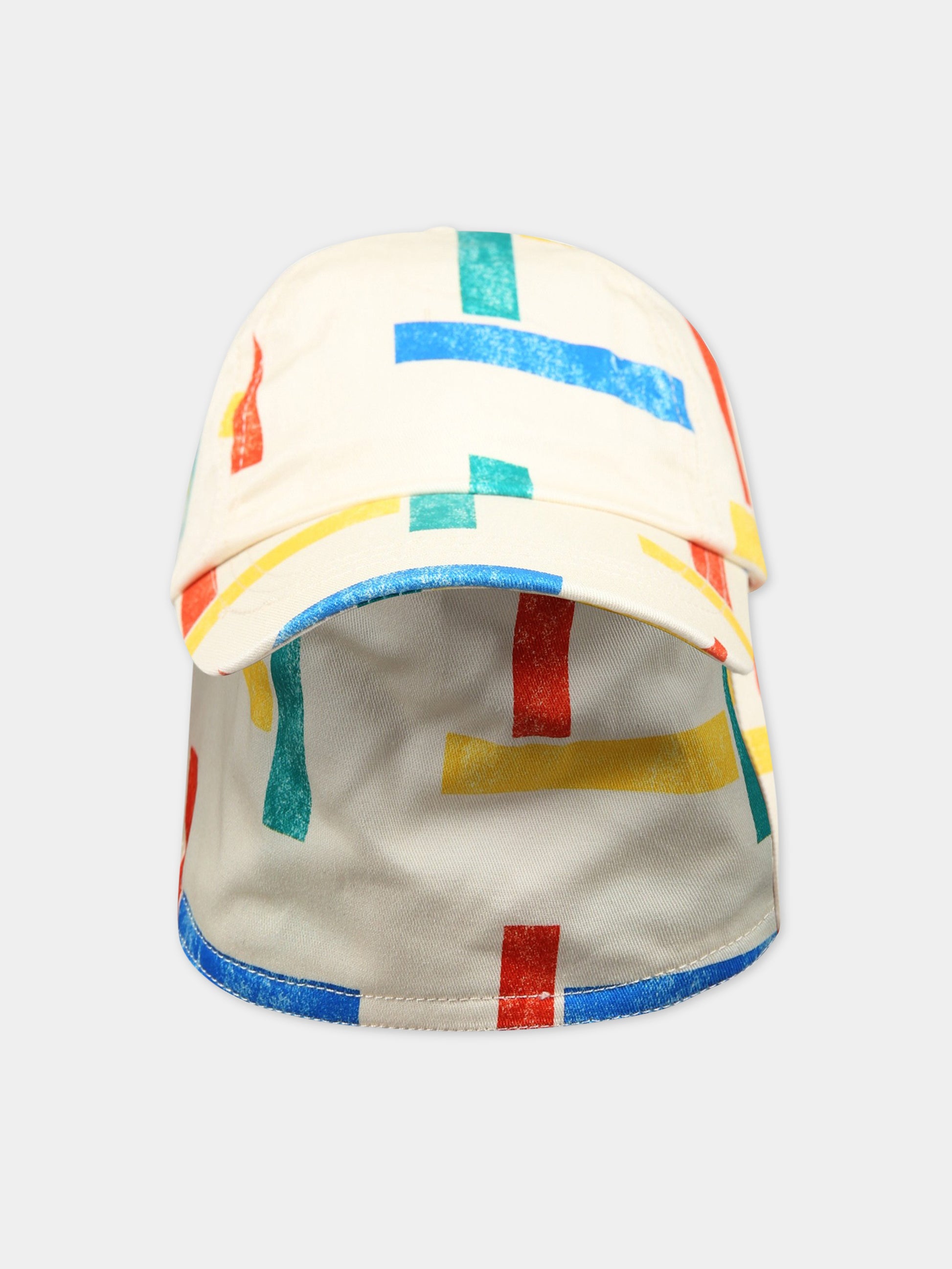Cappello multicolor per bambino con logo,Bobo Choses,123AI028