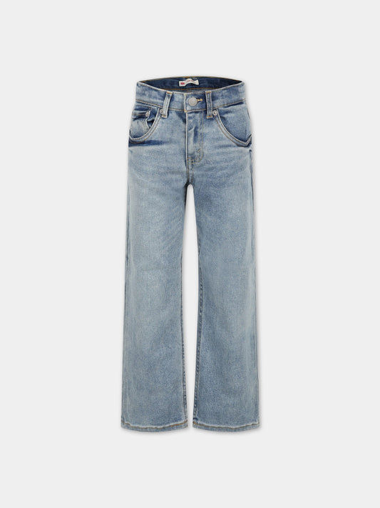 Jeans blu per bambino con logo,Levi's Kids,LK8ED516 8ED516 L5D