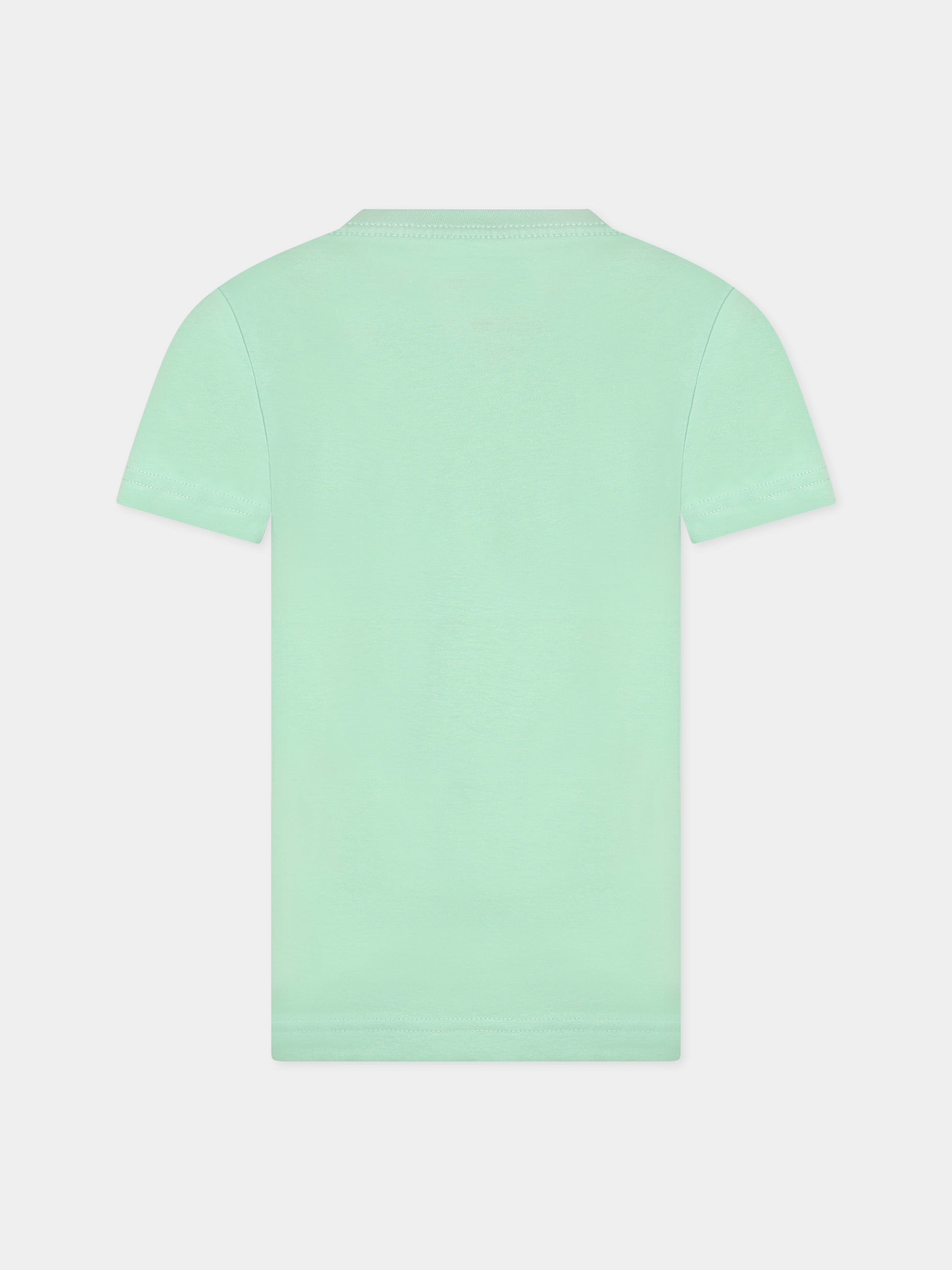 T-shirt verde per bambini con logo,Levi's Kids,LK8E8157 8E8157 ECV