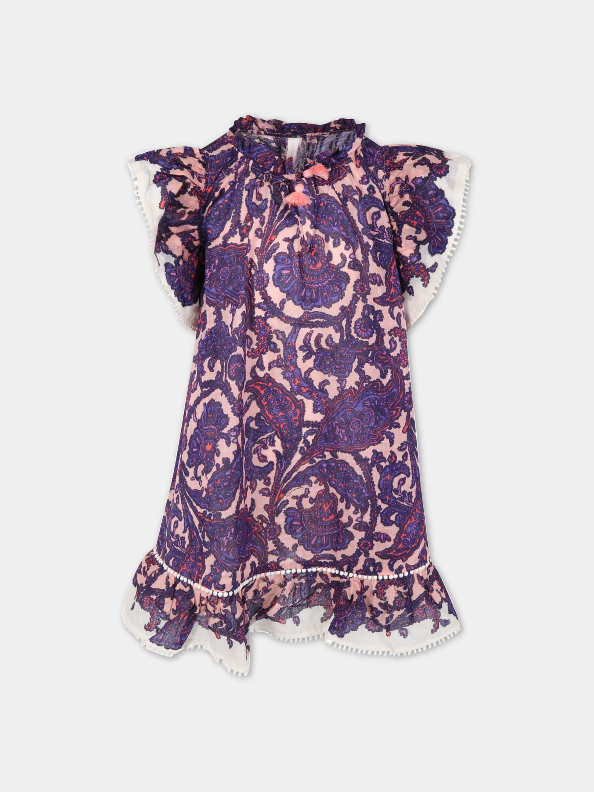Vestito viola per bambina,Zimmermann,5232DTIG LPPA