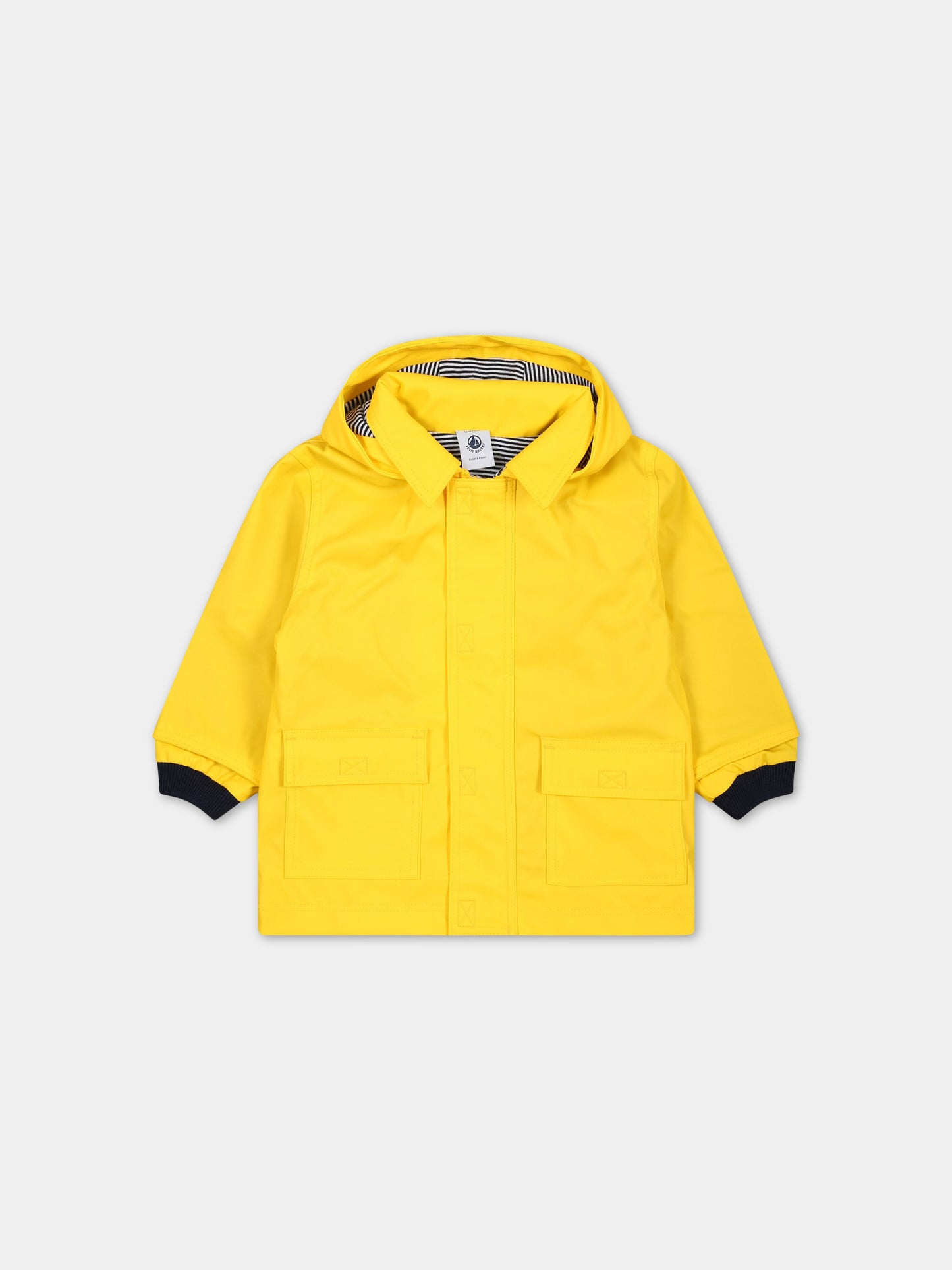Impermeabile giallo per neonati,Petit Bateau,A04CJ JAUNE