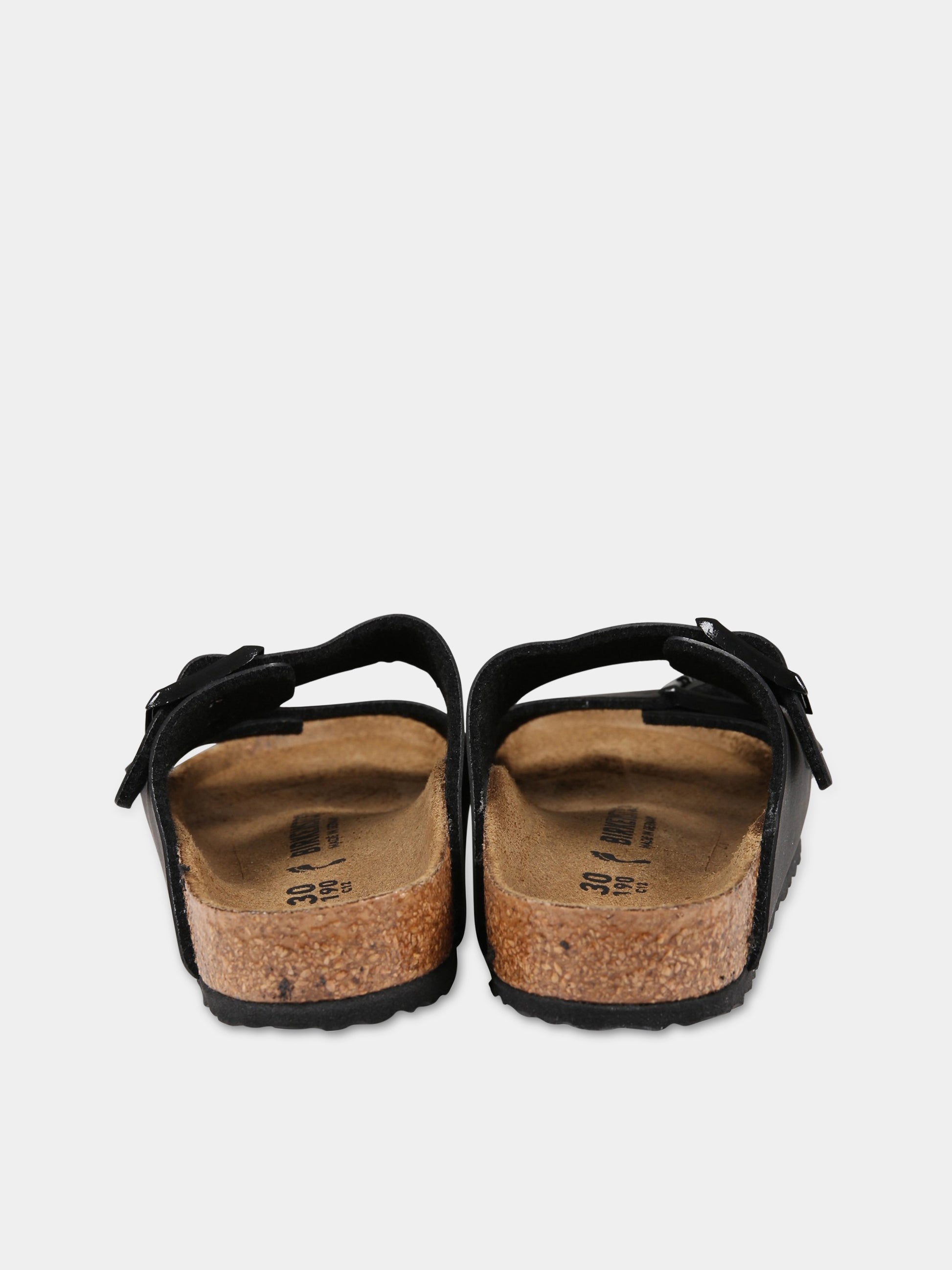 Sandali neri  Arizona Eva  per bambino con logo,Birkenstock,555123