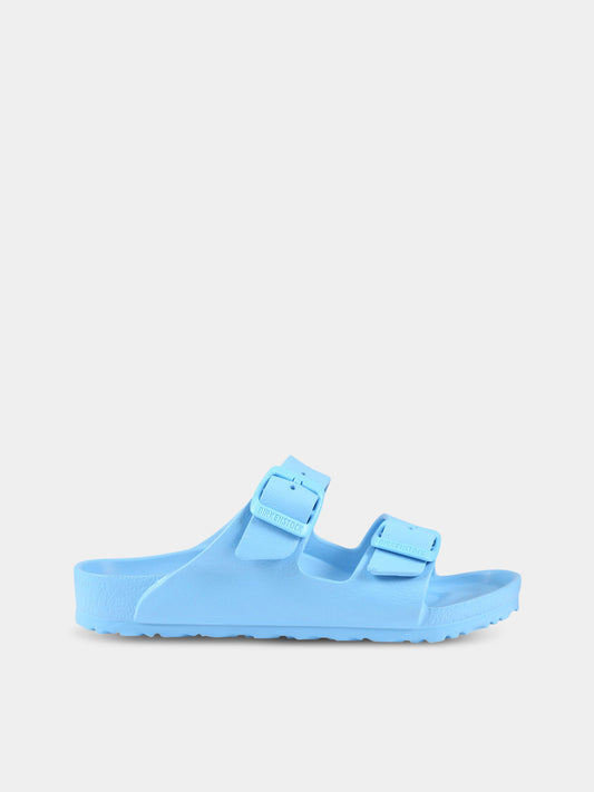 Sandali celesti  Arizona Eva  per bambino con logo,Birkenstock,1024566