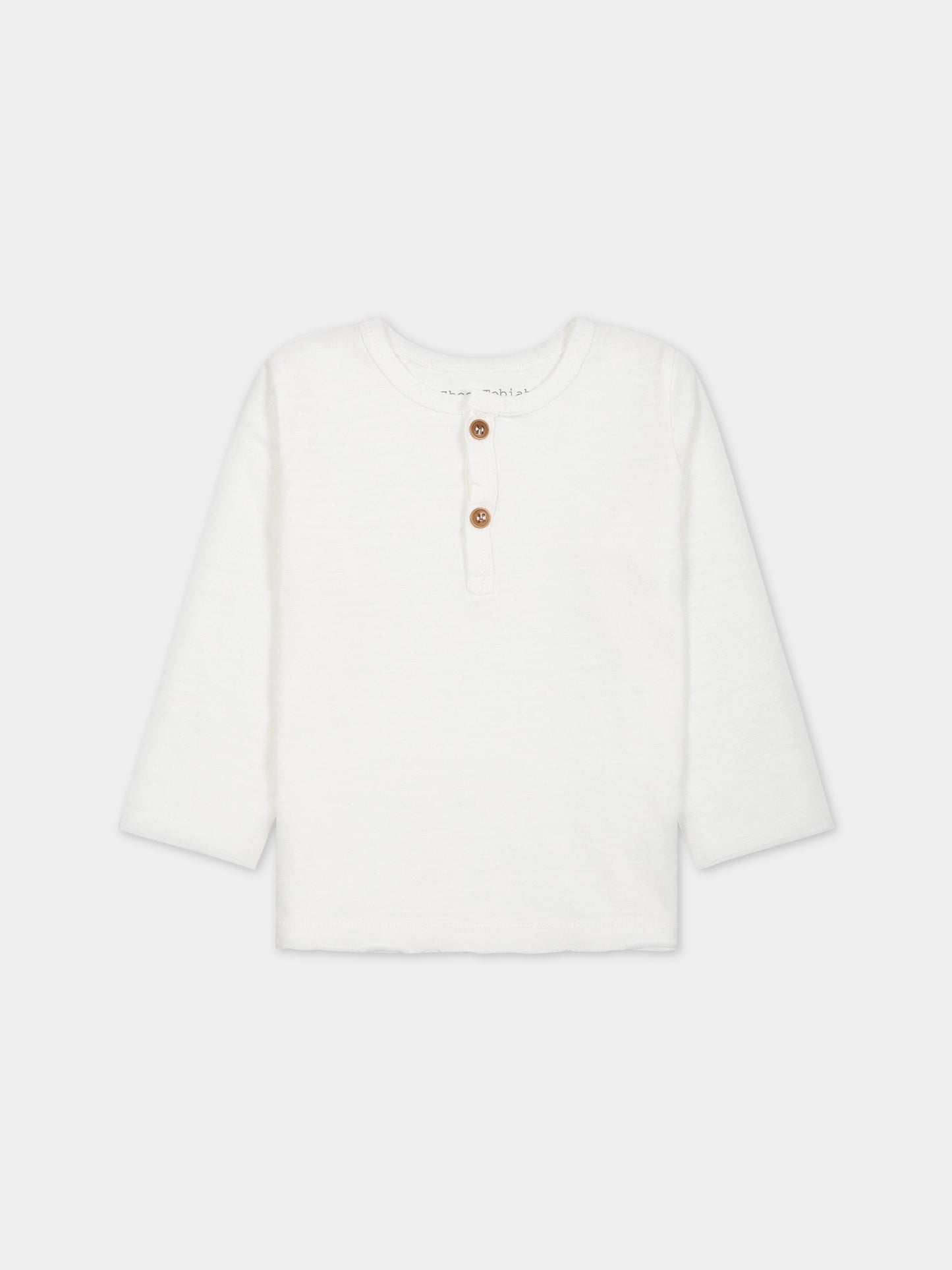 T-shirt bianco per neonato,Zhoe & Tobiah,CJ8 1