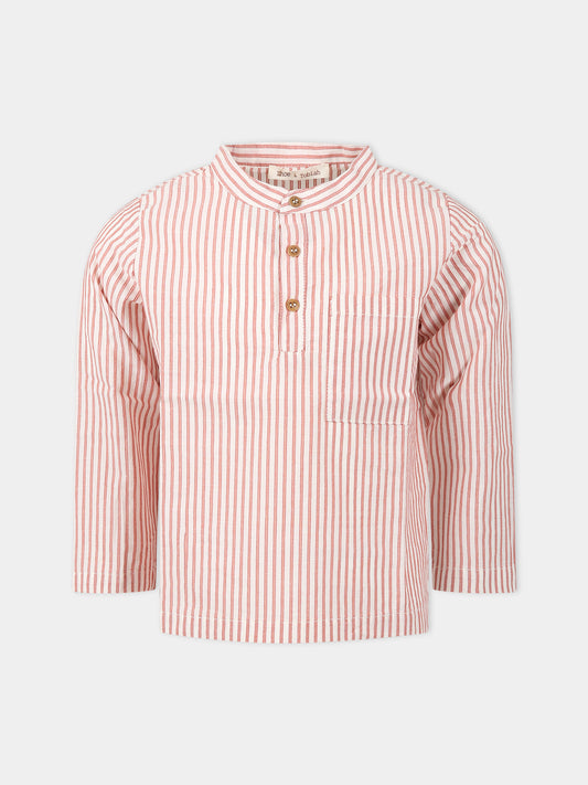 Camicia marrone per bambino,Zhoe & Tobiah,SCO5 99