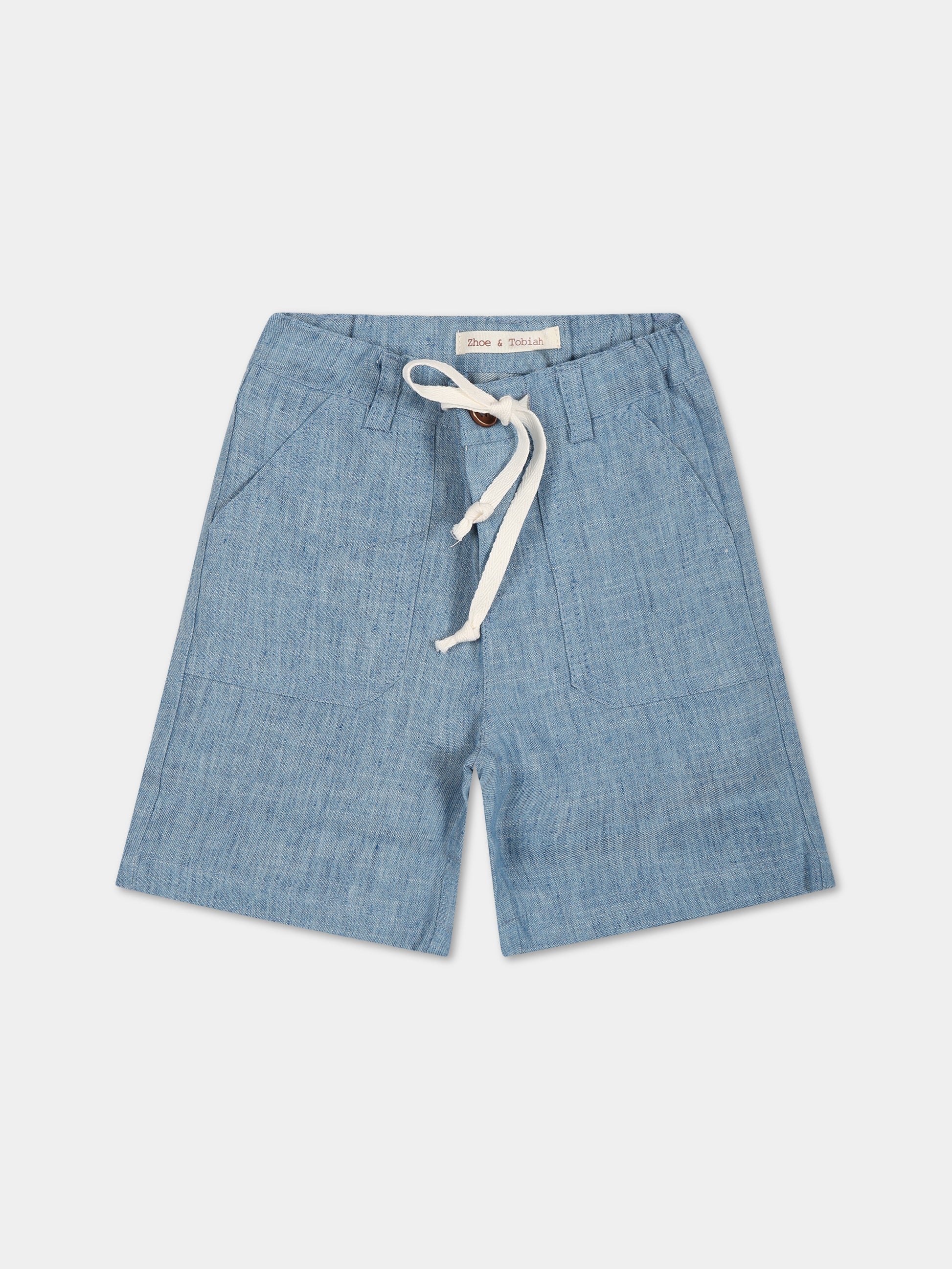 Shorts azzurro per neonato,Zhoe & Tobiah,CLD1 352