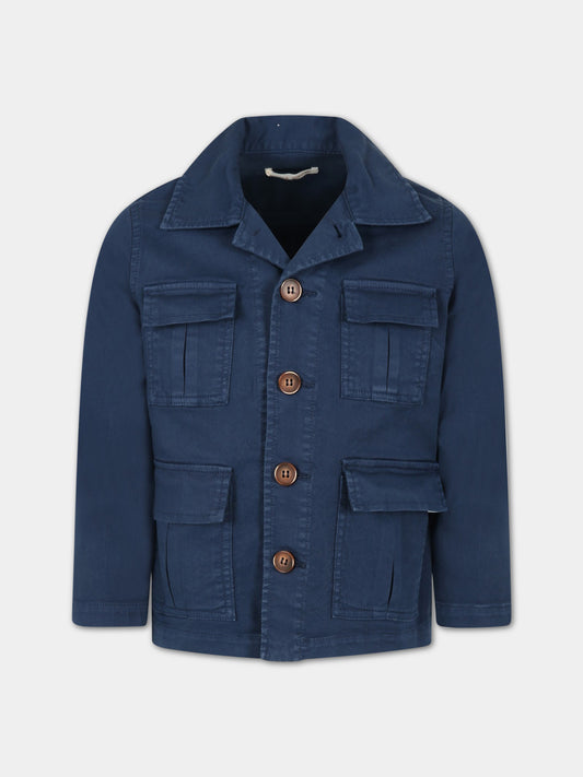 Giubbotto blu per bambino,Zhoe & Tobiah,JPS12 11