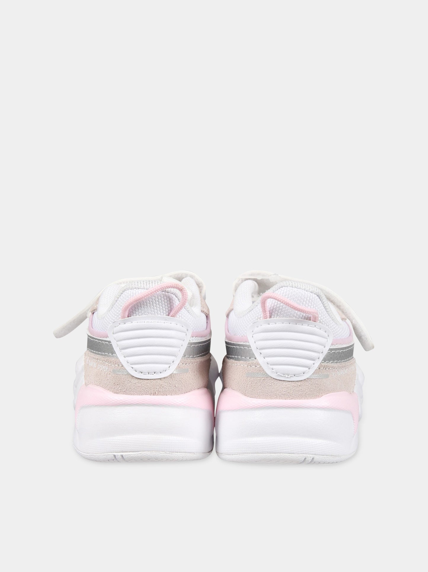 Sneakers bianche per bambina con logo,Puma,PU391986 391986 01