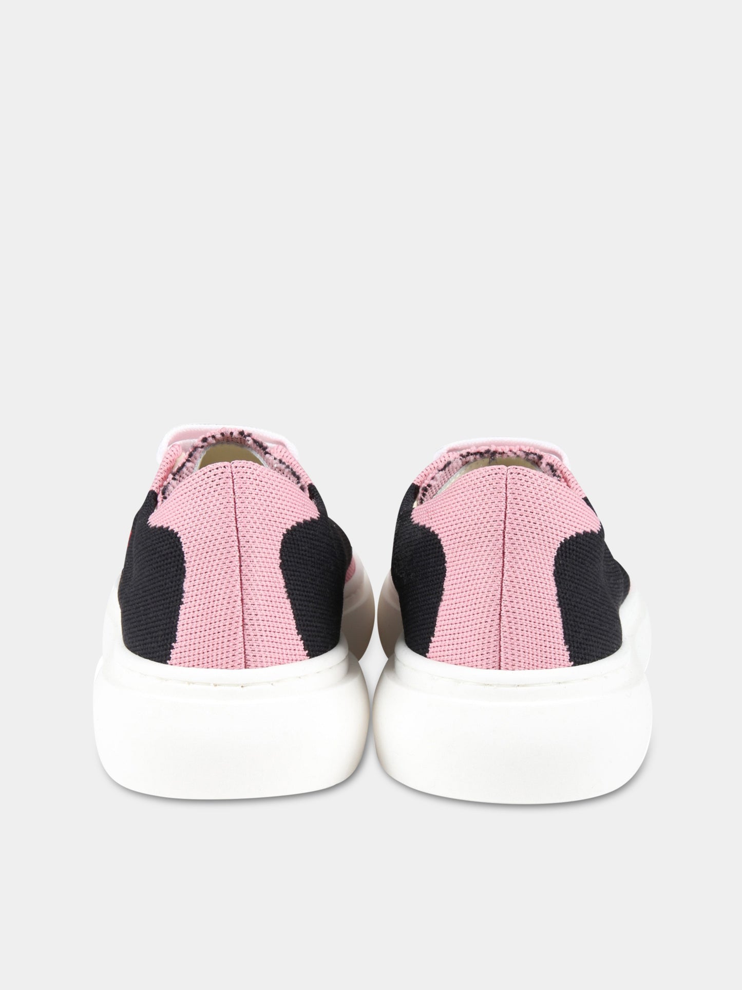 Sneakers multicolor per bambina con logo rosso,Marni Kids,73492 2