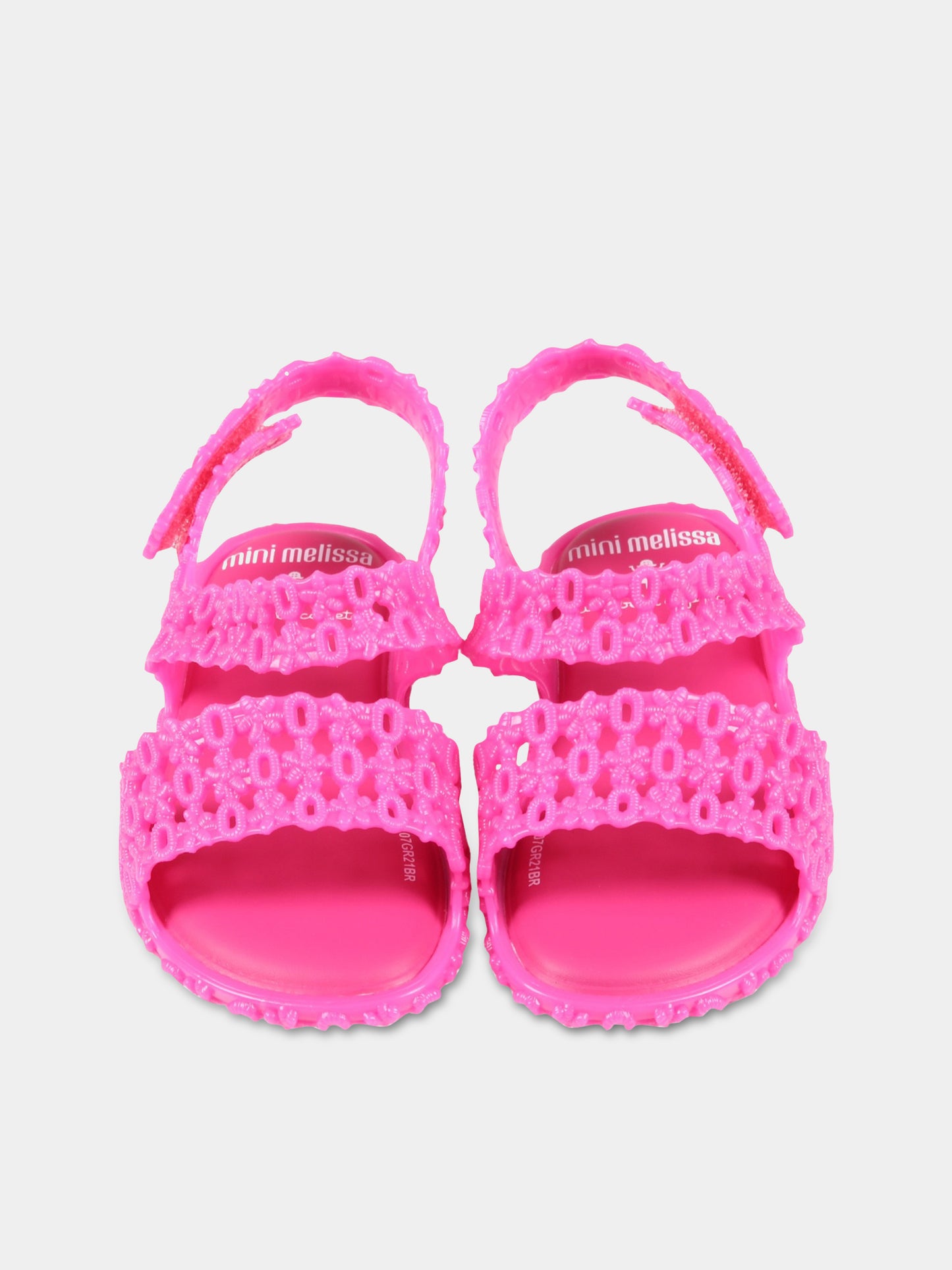 Sandali fucsia per bambina,Mini Melissa,33438 54145