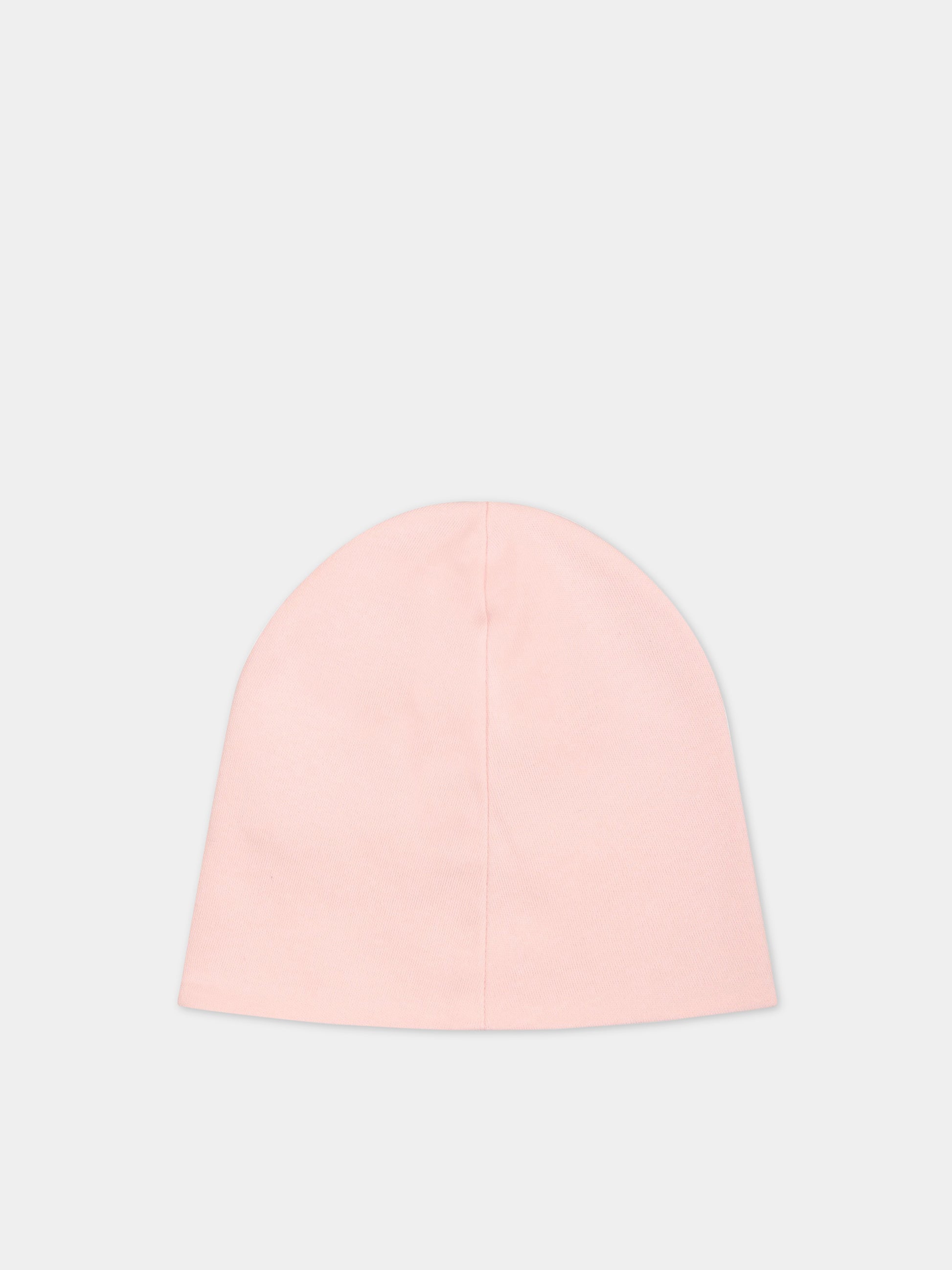 Set rosa per neonata con logo,Blumarine Baby,IA3126J6050 X0485