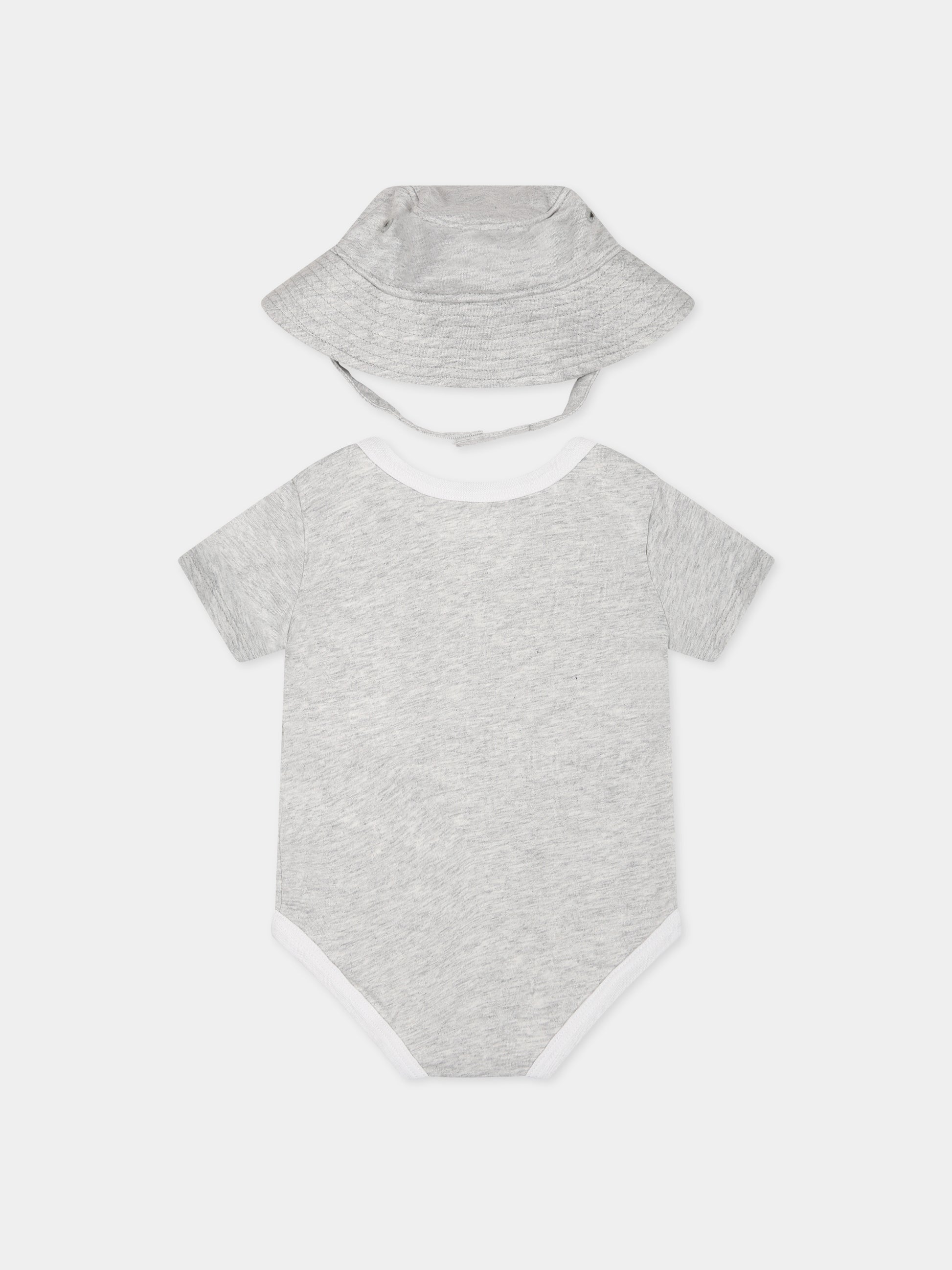 Set grigio per neonati con logo,Nike,NN0815 C87