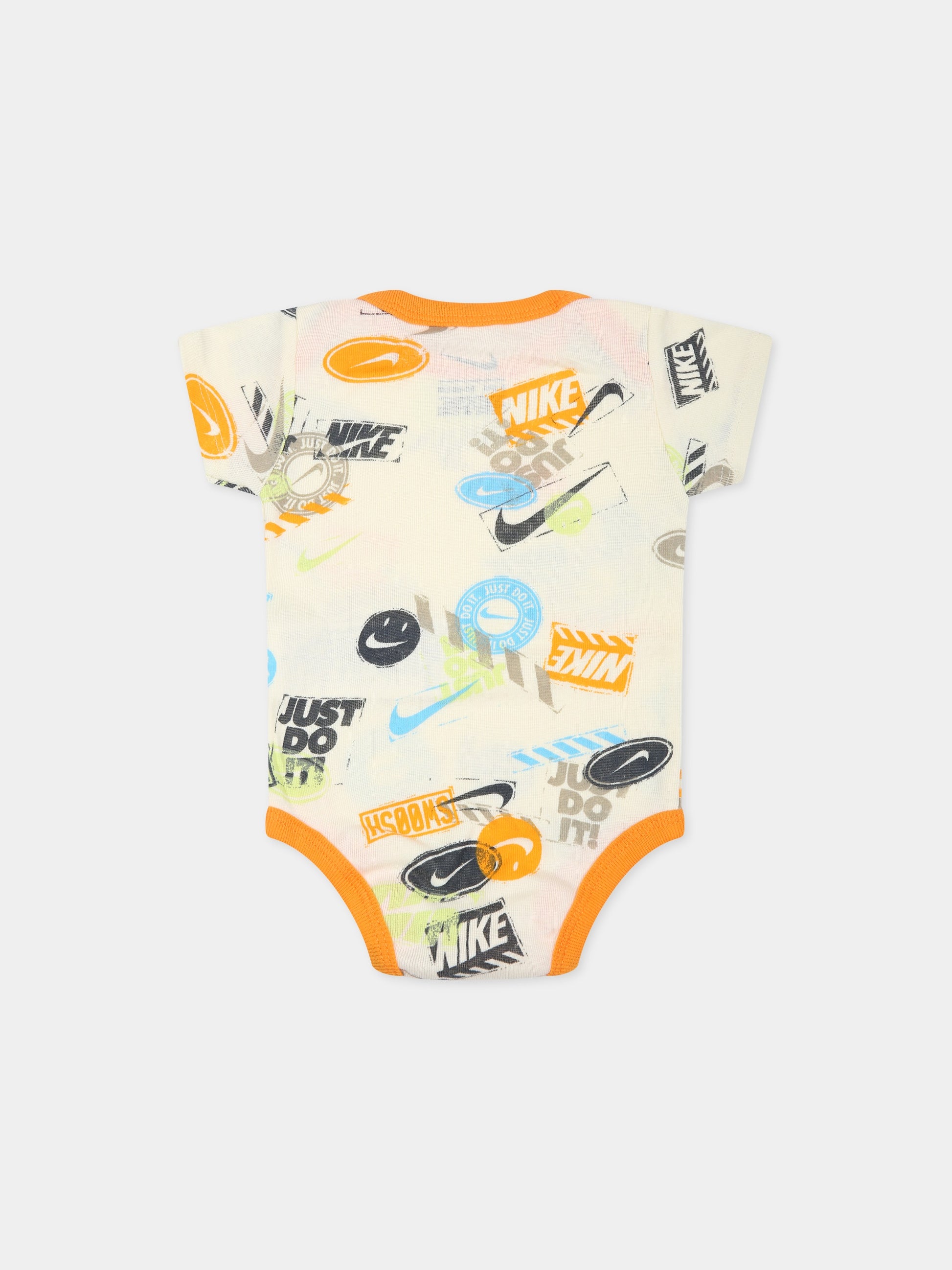 Set giallo per neonato con iconico swoosh,Nike,NN0952 W3Z