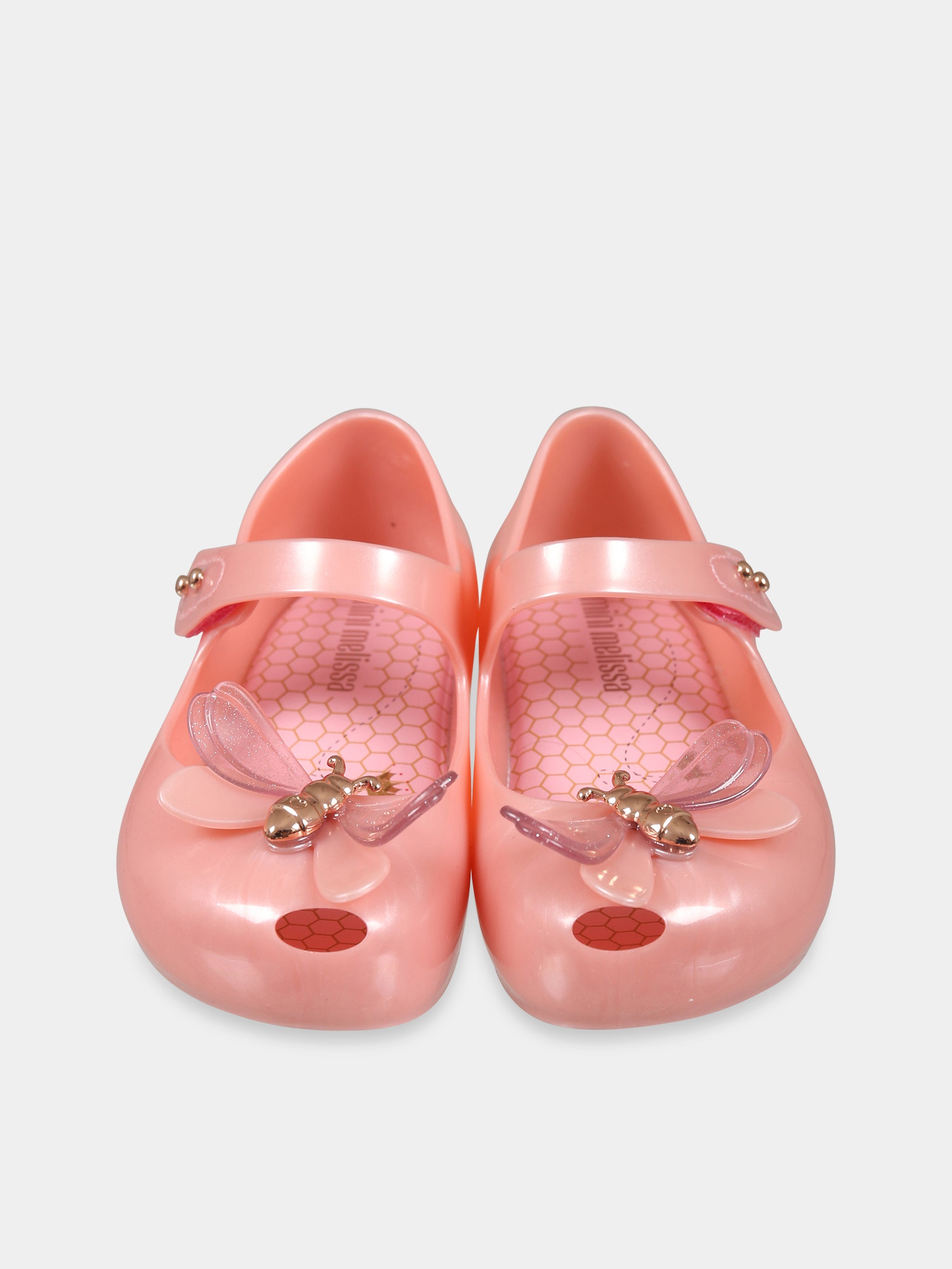 Ballerine rosa per bambina con farfalla,Mini Melissa,33757 AJ419 06411