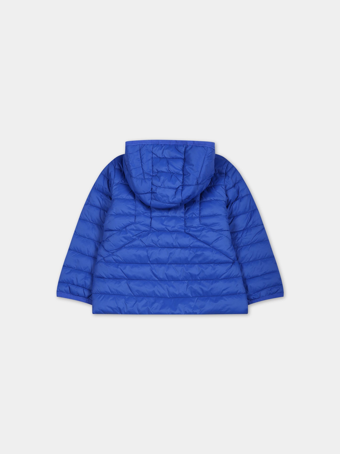 Piumino blu per neonato con logo,Diesel,K00169 KXBBF K80D