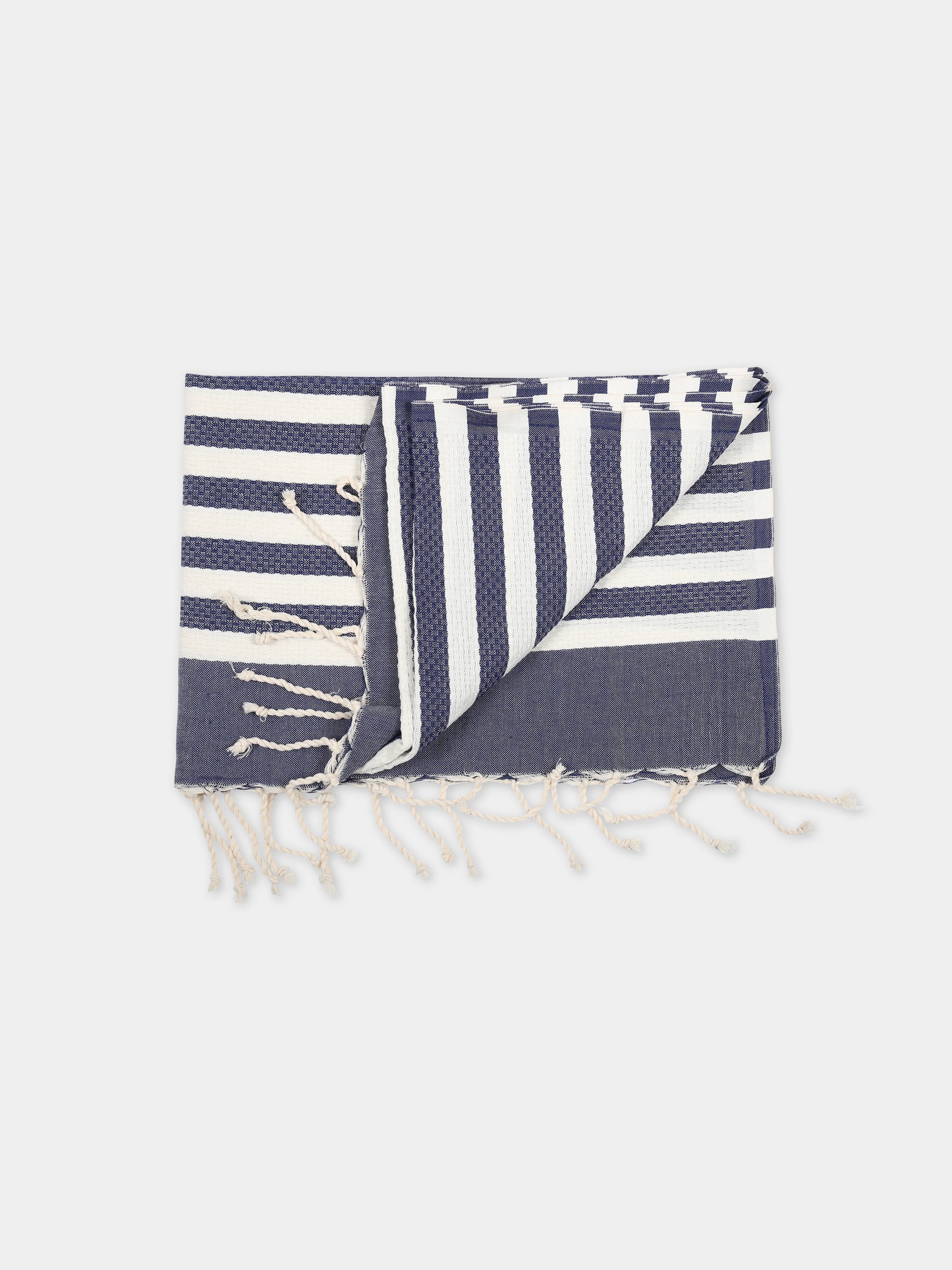 Telo-mare multicolor per bambini con logo rosso,Mc2 Saint Barth,FOUTAS N LIG 61