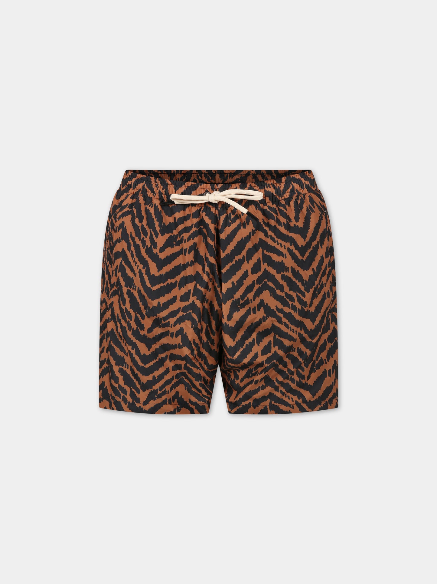 Boxer mare multicolor da uomo con logo,Matineè,BUM4005 ALEXANDRE TIGRE