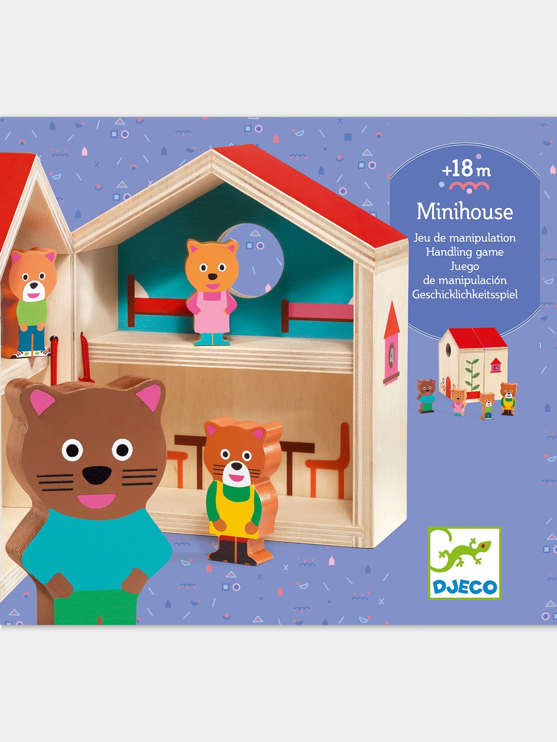 Casa multicolor per bambini,Djeco,DJ06385