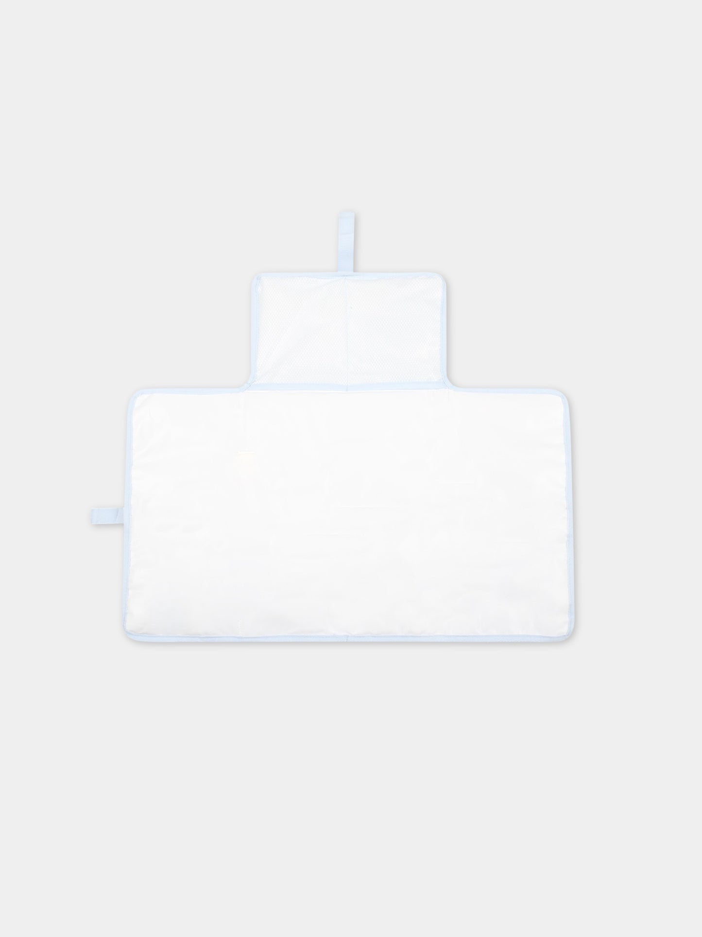 Borsa mamma celeste per neonato con loghi,Kenzo Kids,K90083 79B