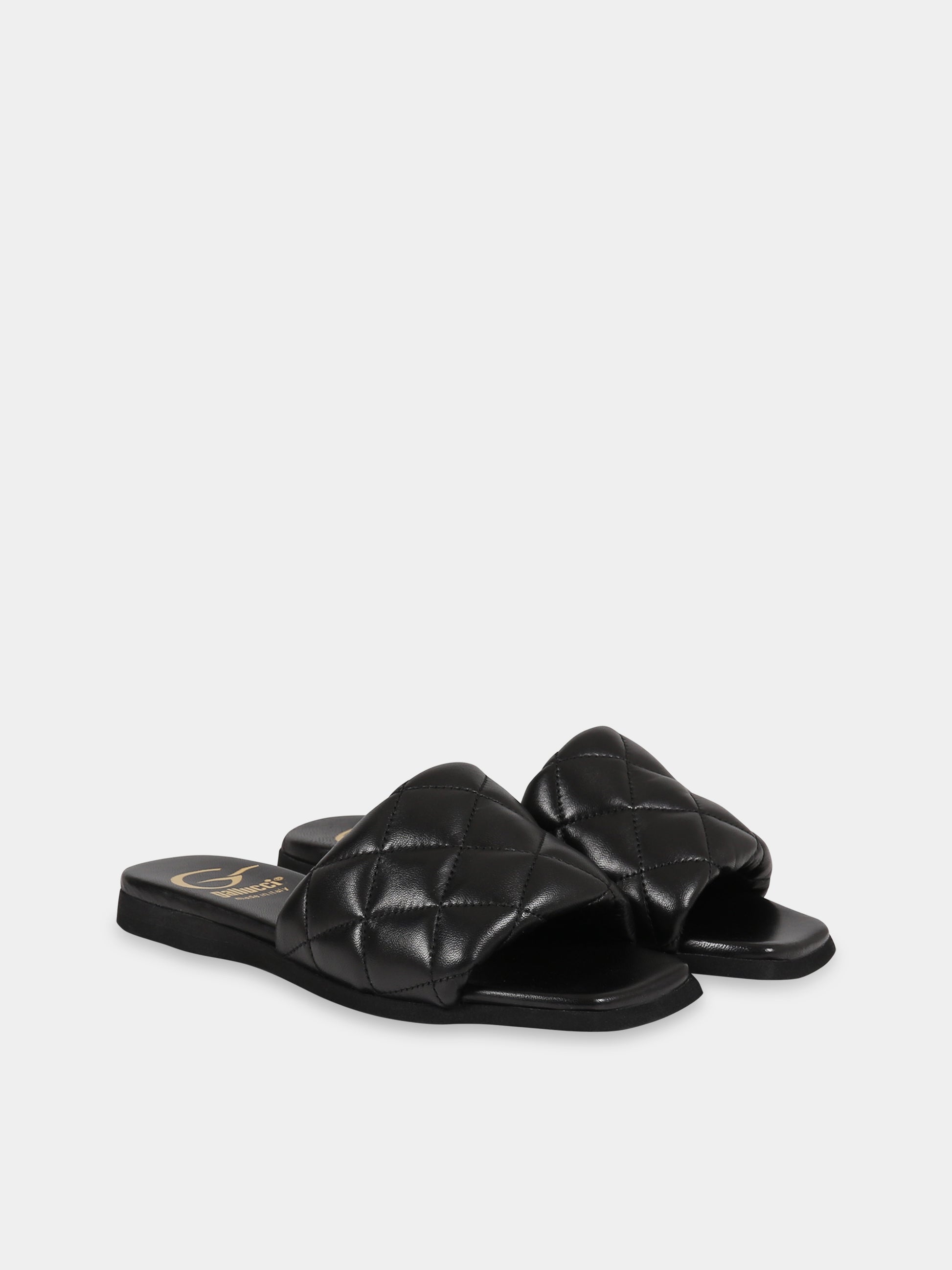 Sandali nero per bambina,Gallucci Kids,J10164AMBIY999