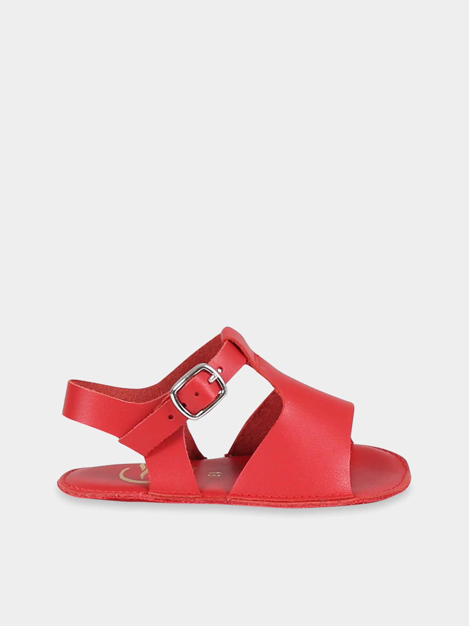 Sandali rosso per bambina,Gallucci Kids,C00030AM339585