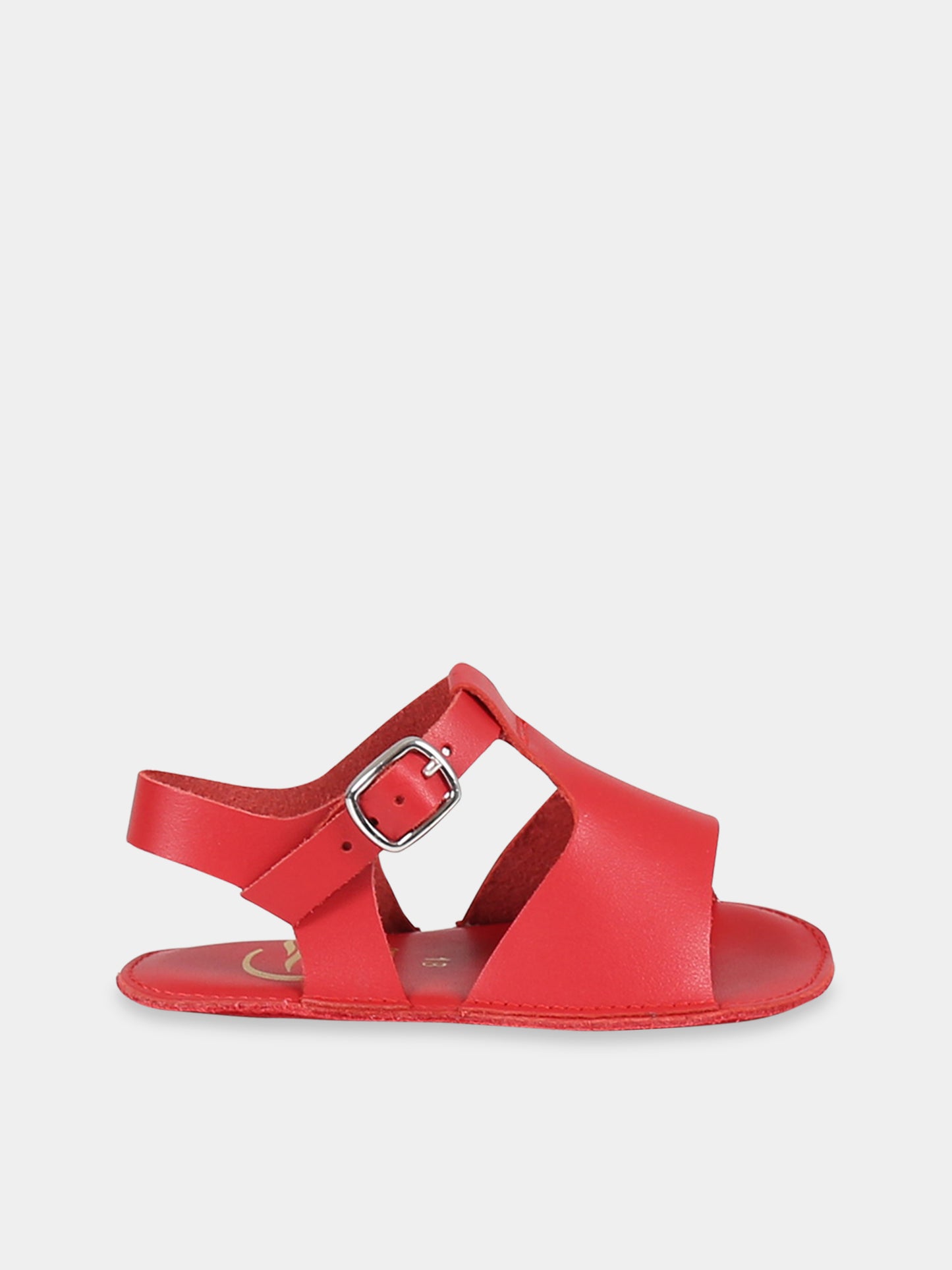 Sandali rosso per neonata,Gallucci Kids,C00030AM339300