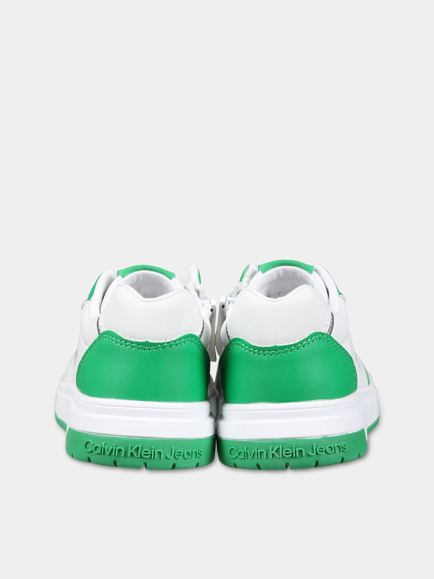 Sneakers multicolor per bambini con logo,Calvin Klein Kids,V3X9 80552 1355X042