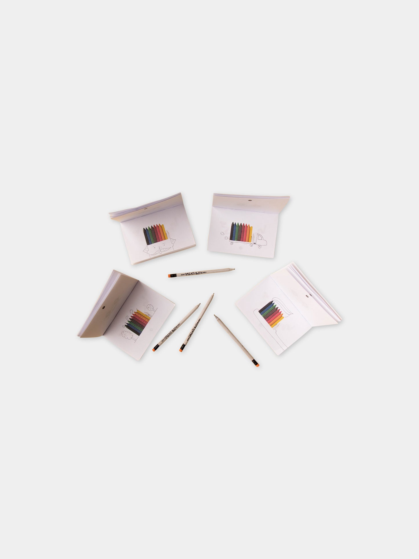 Gioco scoietà per bambini con matite e disegni,Londji,LF002U