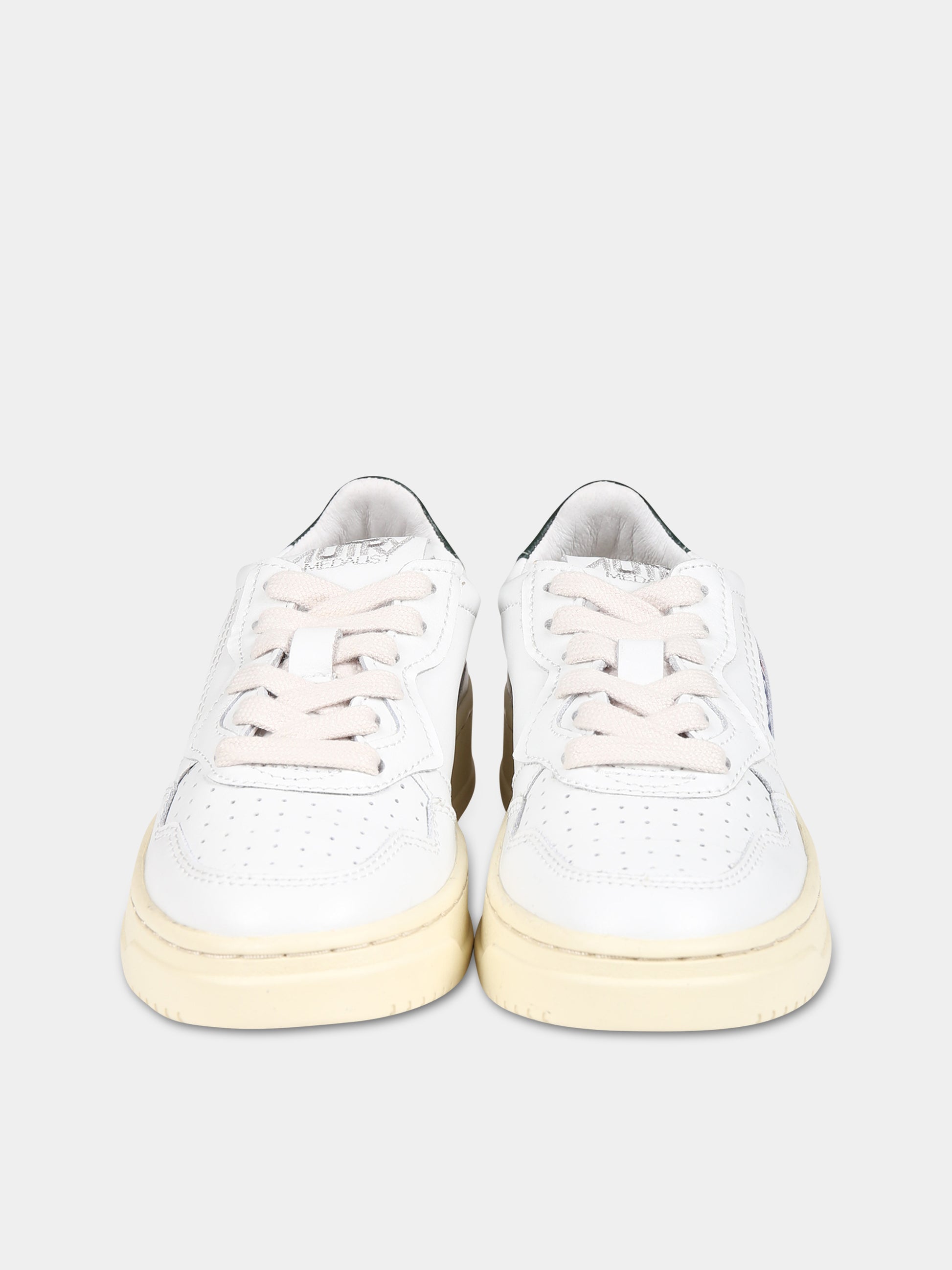 Sneakers bianche per bambini con logo,Autry,KULK LL21