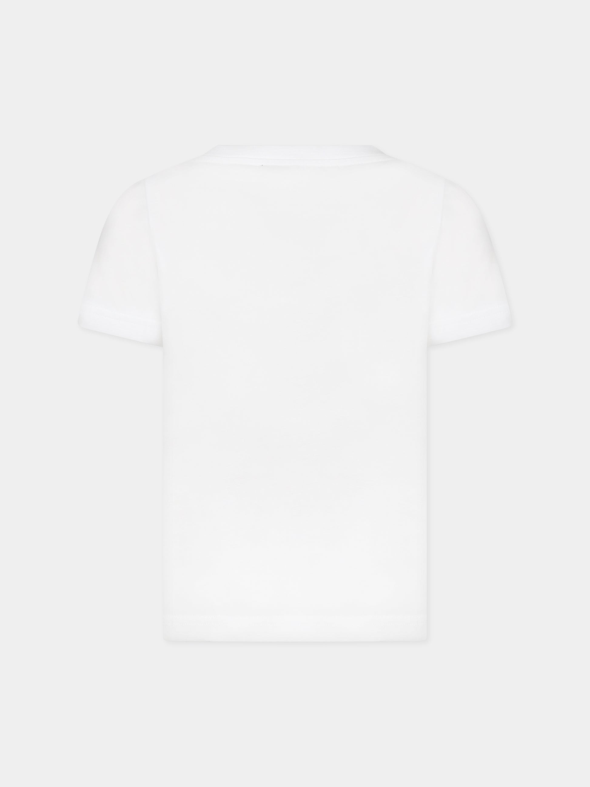 T-shirt bianca per bambini con logo,A.p.c.,COEZE E26130 AAB WHITE