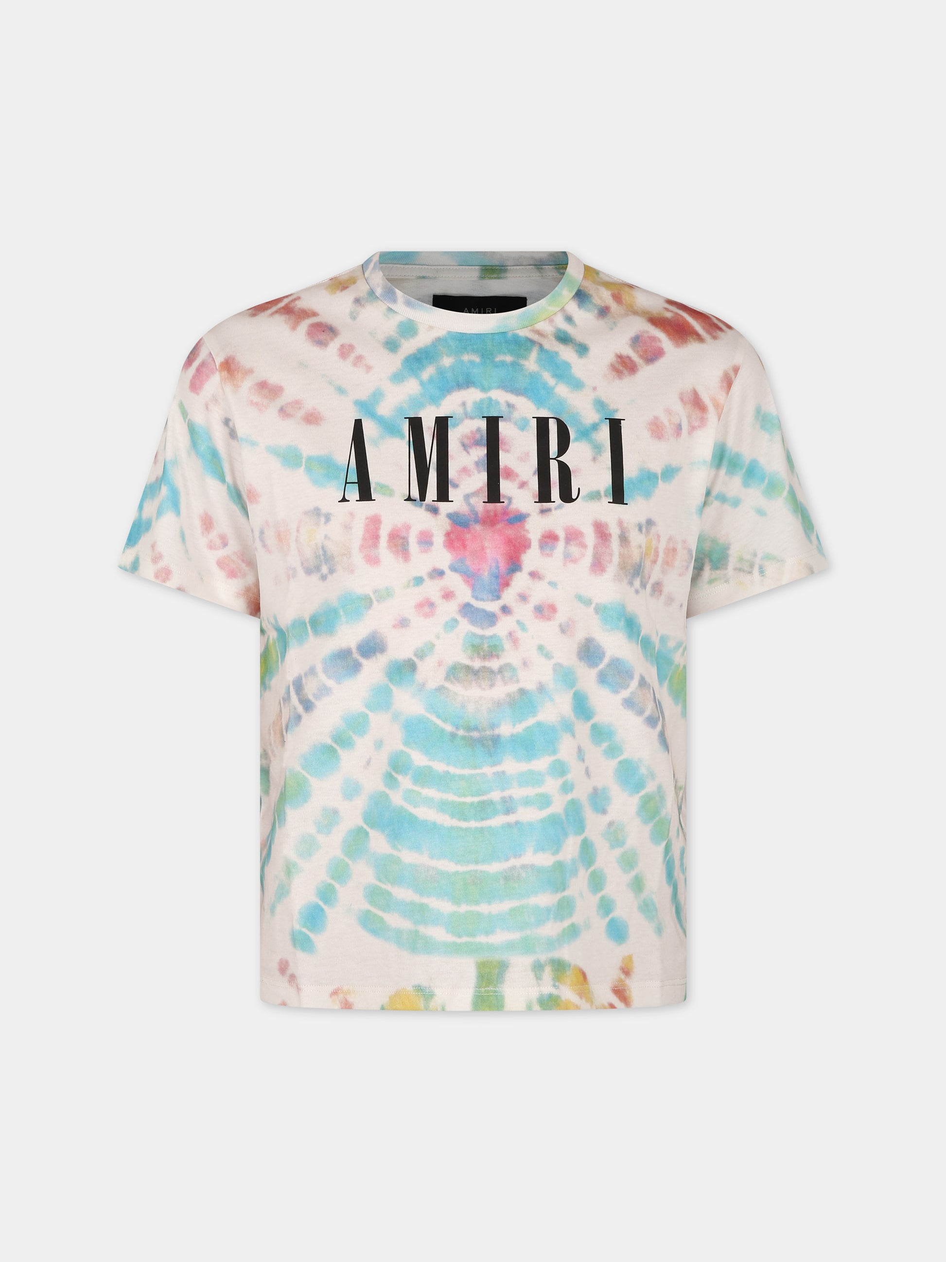 T-shirt bianca per bambini con logo,Amiri,PF23KJT013 900