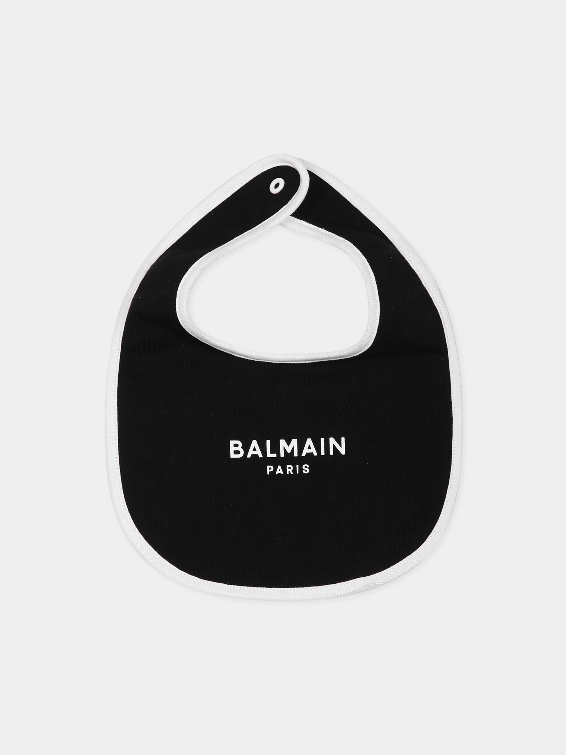 Set nero per neonati con logo,Balmain Kids,BTB540 Z0116 100NE