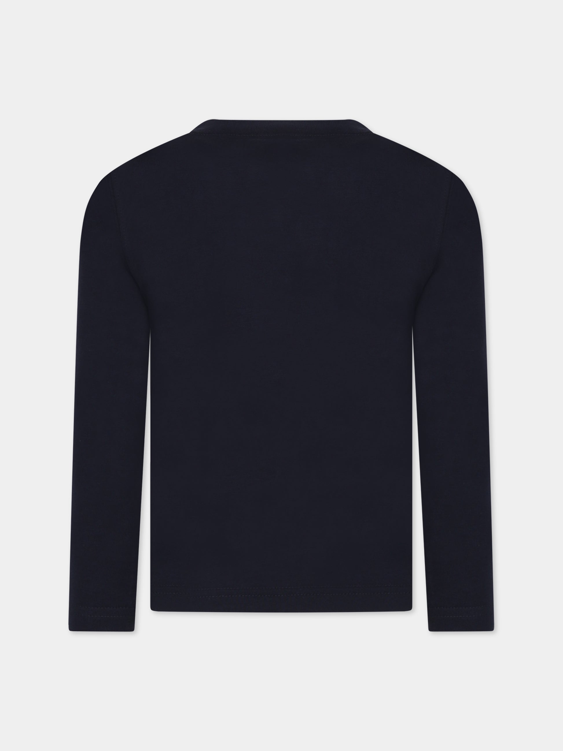 T-shirt blu per bambino con logo,Timberland,T25U61 857