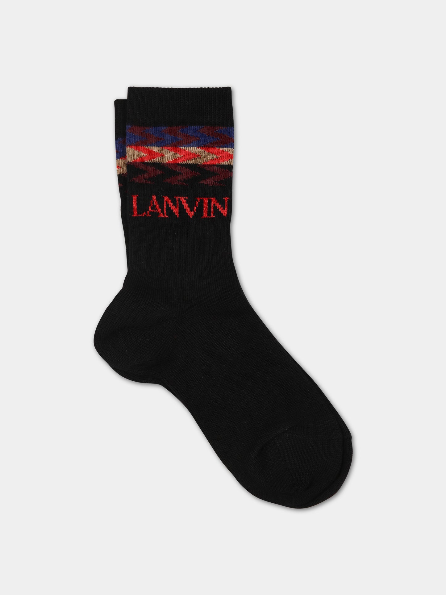 Calze blu per bambino con logo,Lanvin Petite,N20016 09B