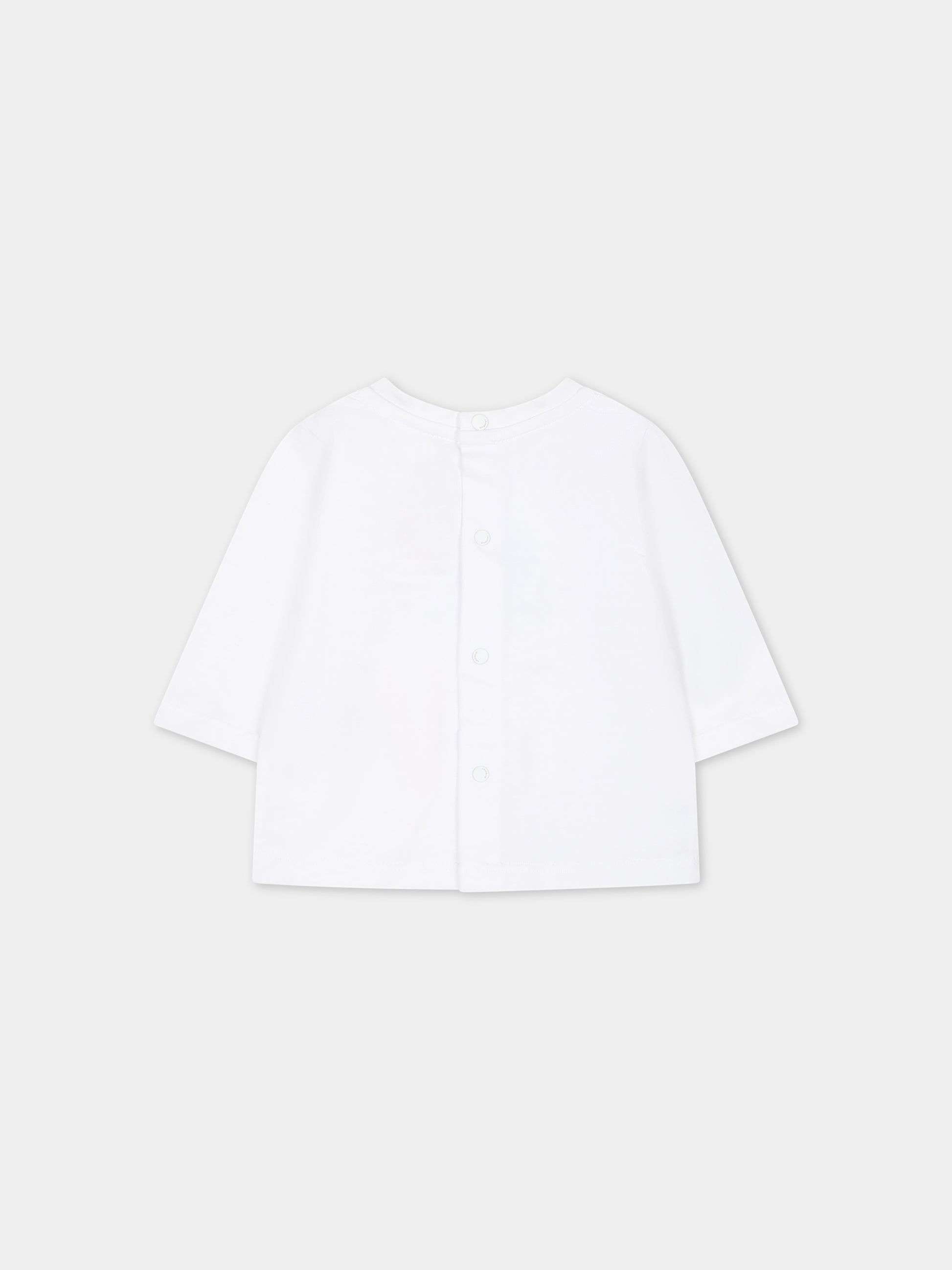 Completo celeste per neonato con logo,Givenchy Kids,H98178 771