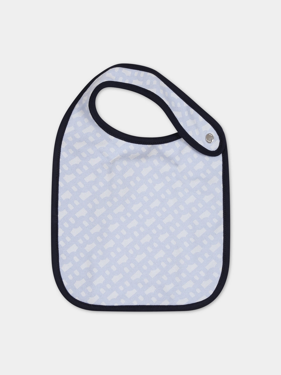 Set celeste per neonato con logo,Boss,J98424 771