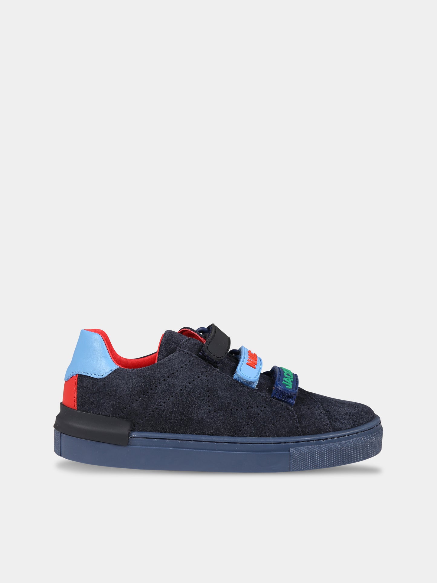 Sneakers blu per bambino con logo,Little Marc Jacobs,W29064 85T