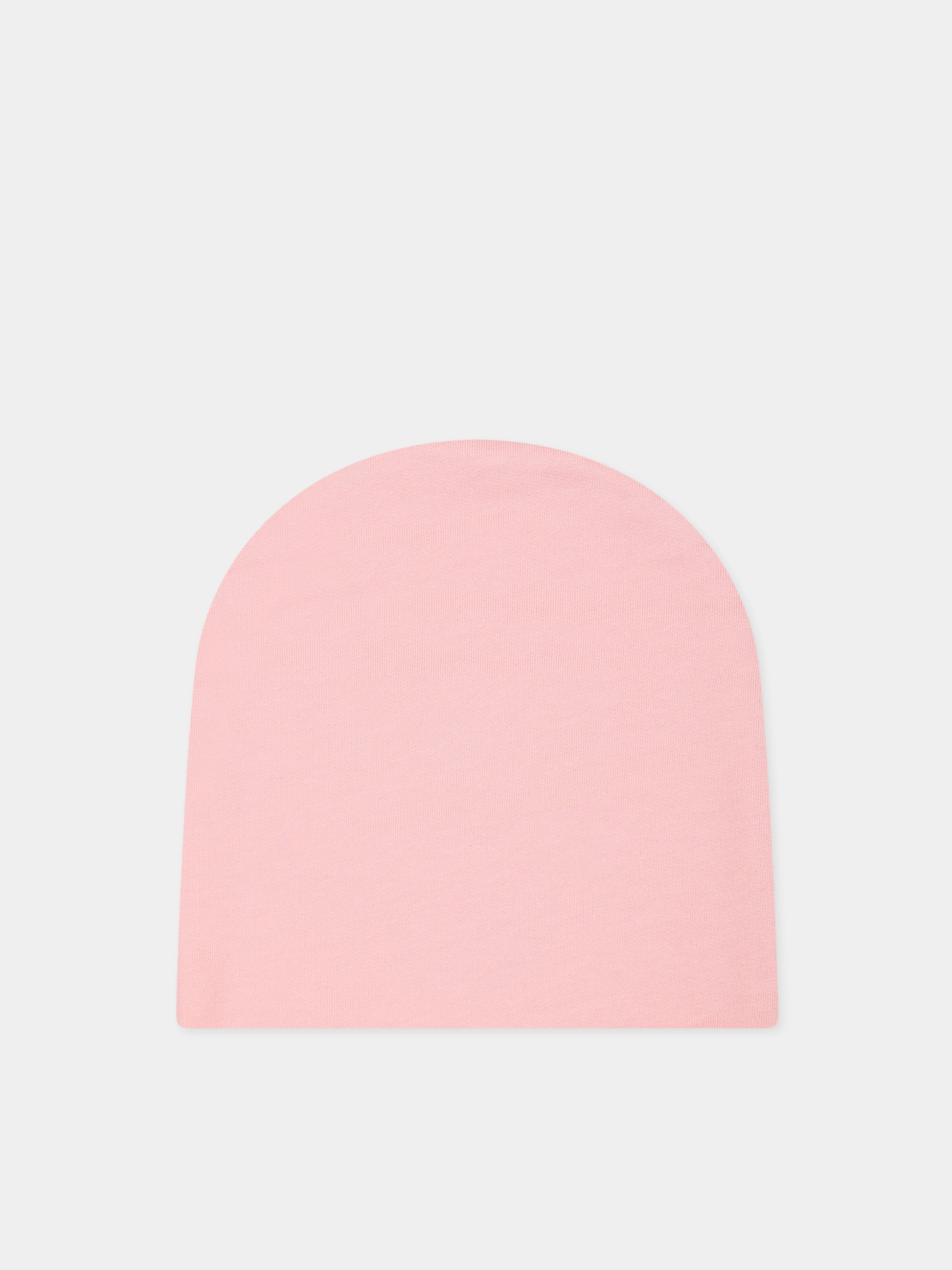 Set rosa per neonata con Teddy bear e stampa,Moschino Kids,MUY05K LCA40 50209