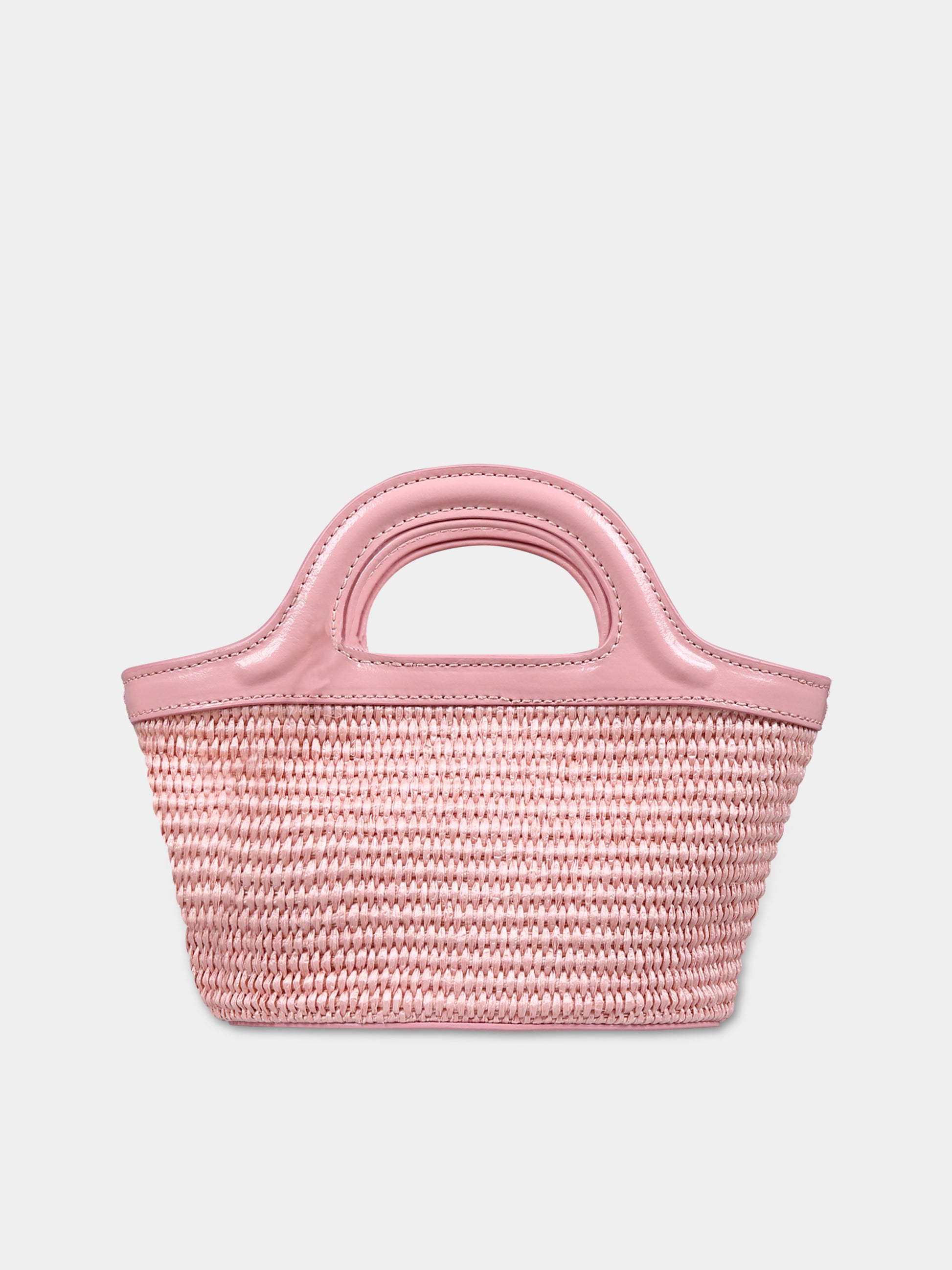Pink bag for girl with logo,Marni Kids,M00814 ZO620