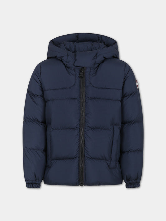 Piumino blu per bambino con logo,Colmar Originals Kids,3419 7XT 68