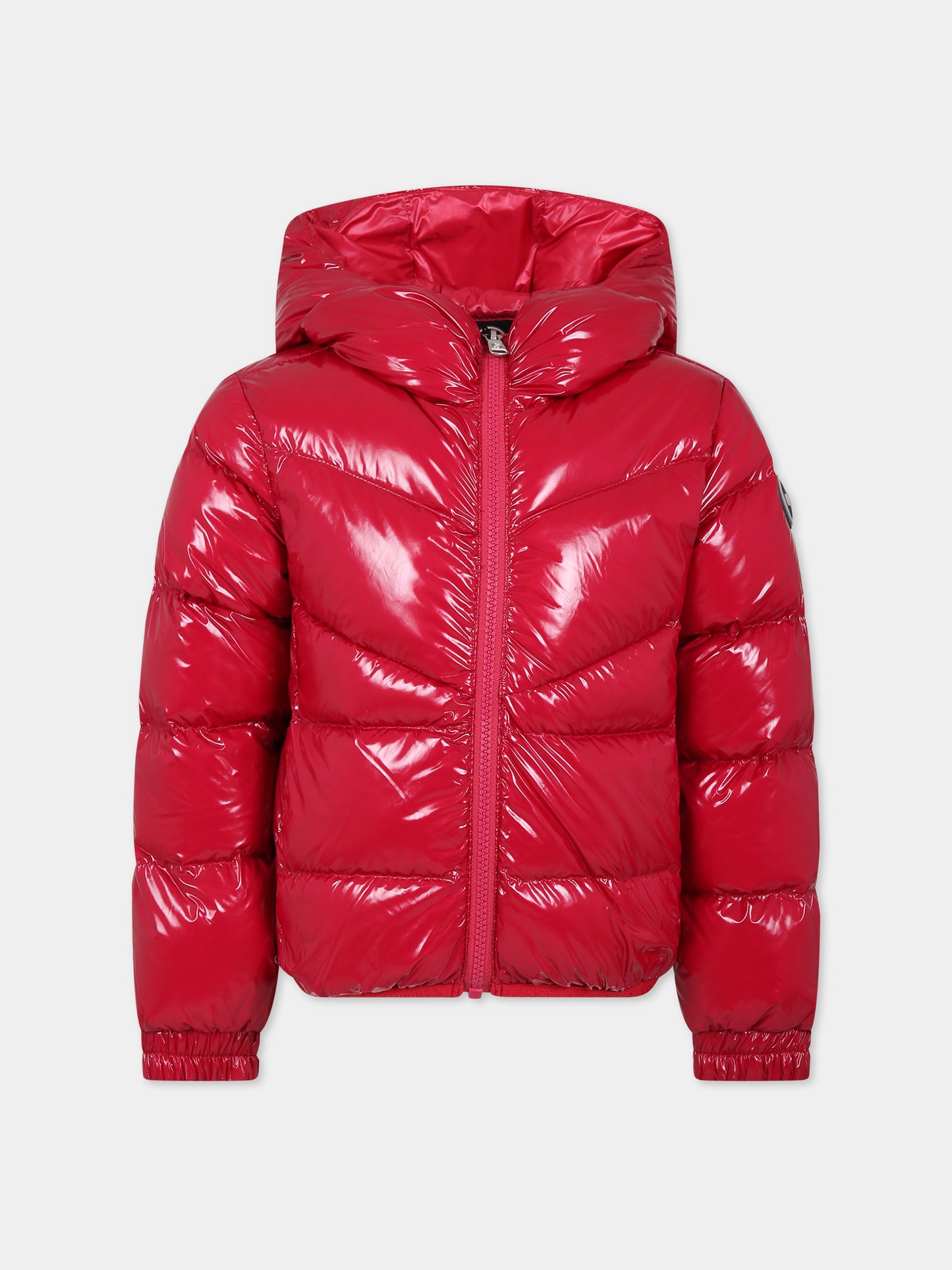 Piumino rosso per bambina con logo,Colmar Originals Kids,3400 8XV 613