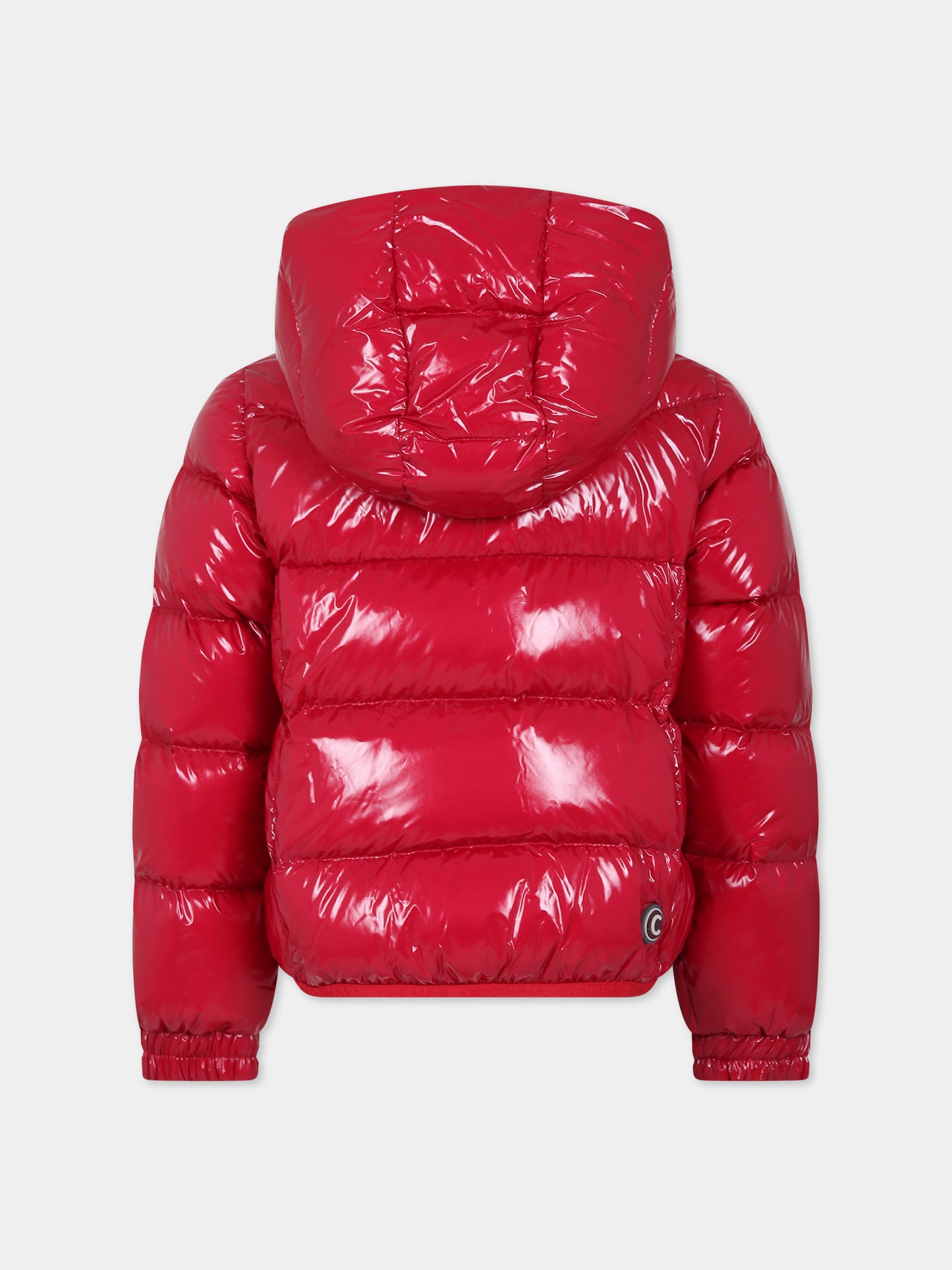 Piumino rosso per bambina con logo,Colmar Originals Kids,3400 8XV 613