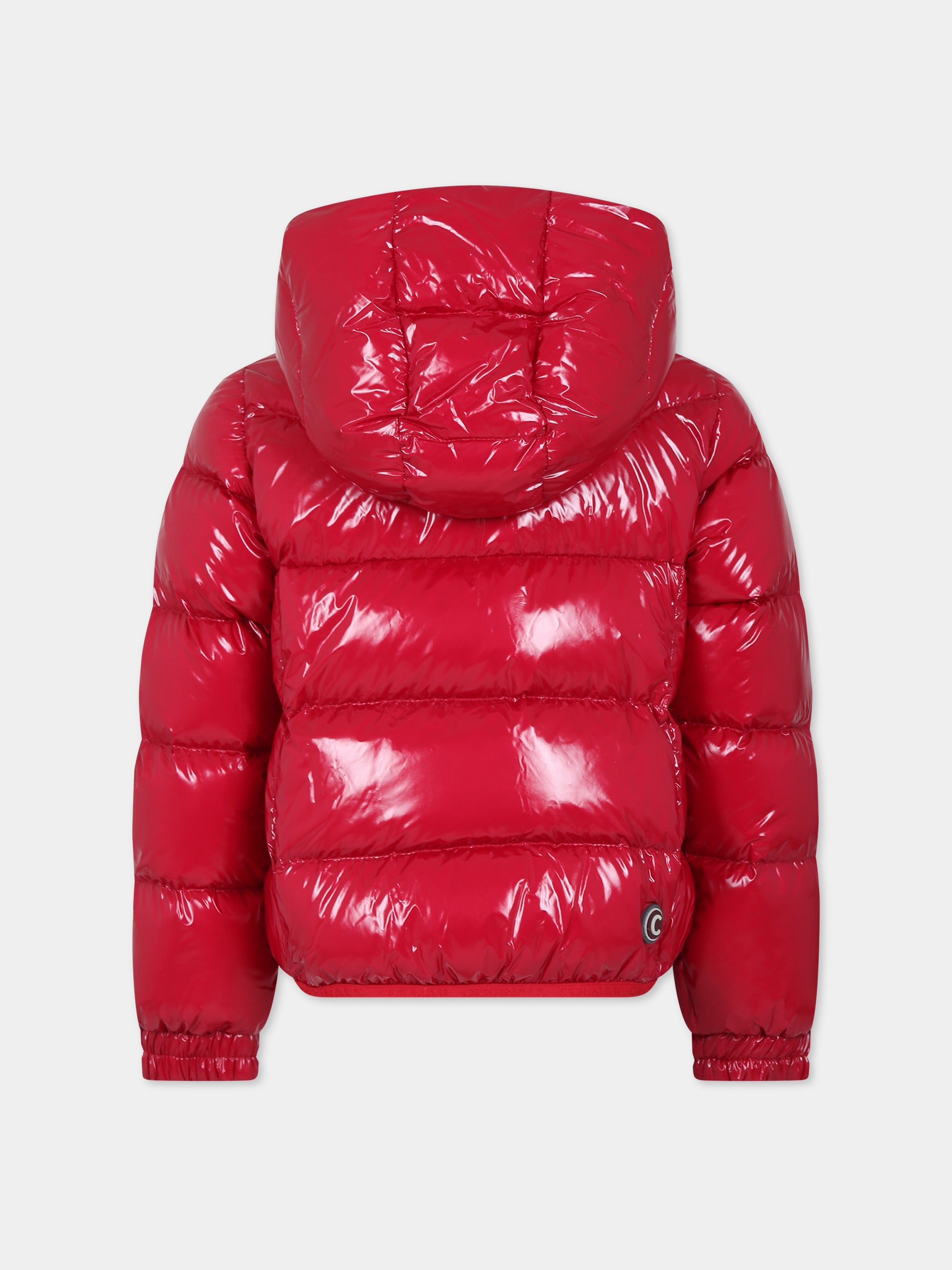 Piumino rosso per bambina con logo,Colmar Originals Kids,3400 8XV 613