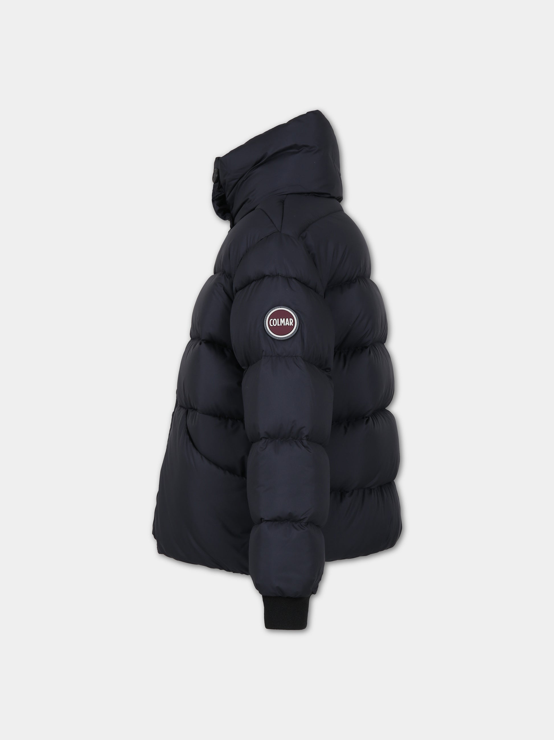 Piumino nero per bambina con logo,Colmar Originals Kids,3428 2XX 99