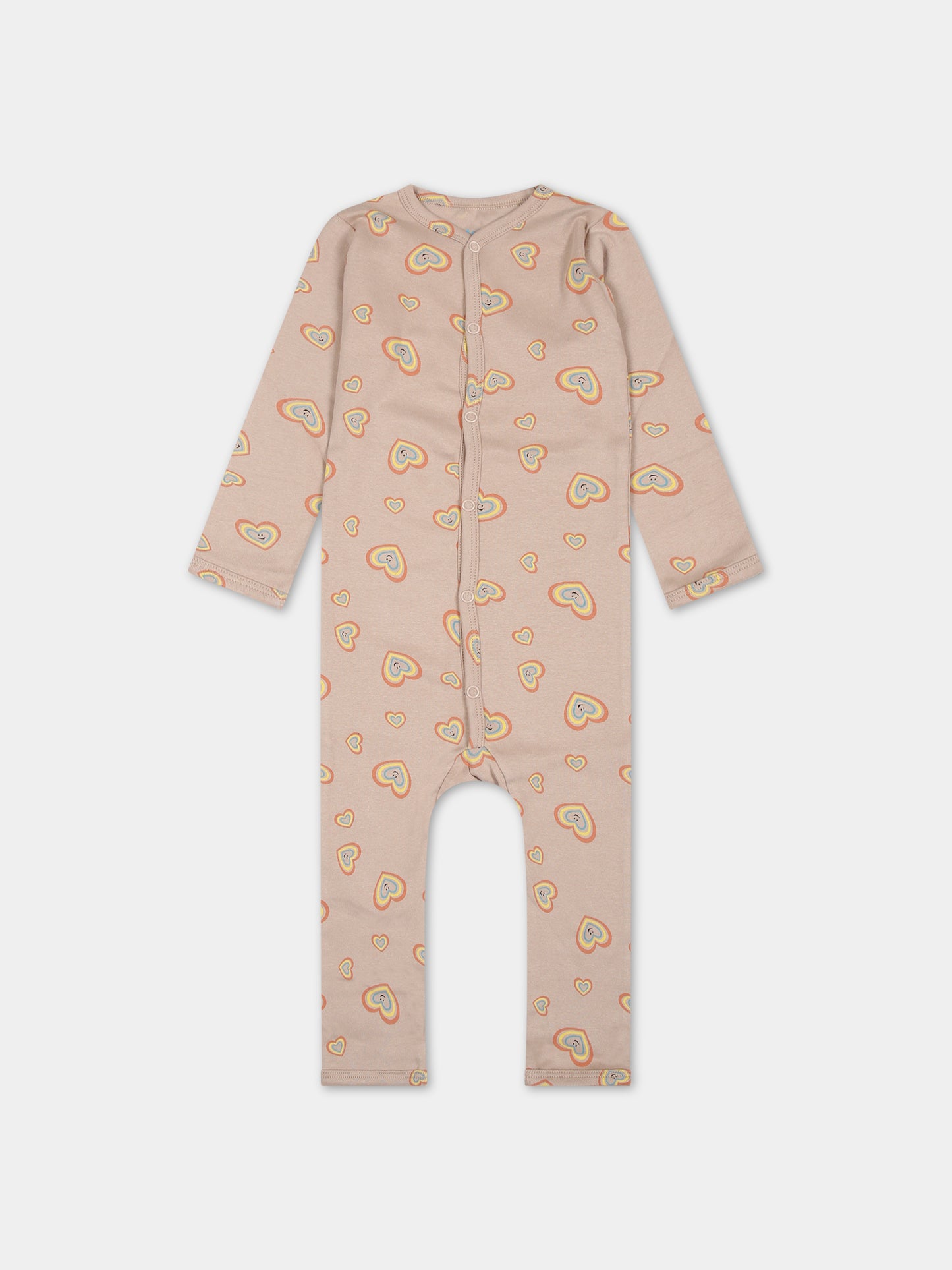 Tutina rosa per neonata con cuori,Molo,4W23B501 6959