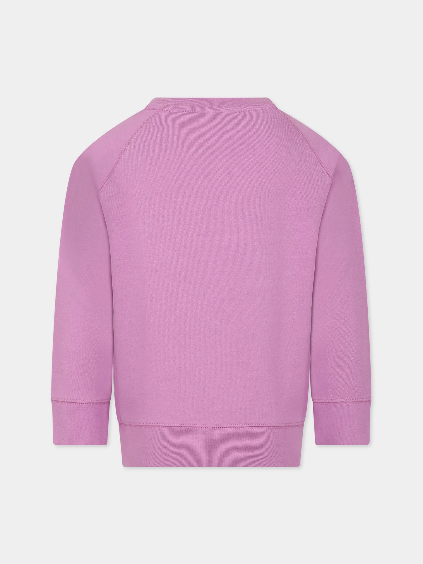 Felpa rosa per bambina con smile,Molo,6W23J204 8765